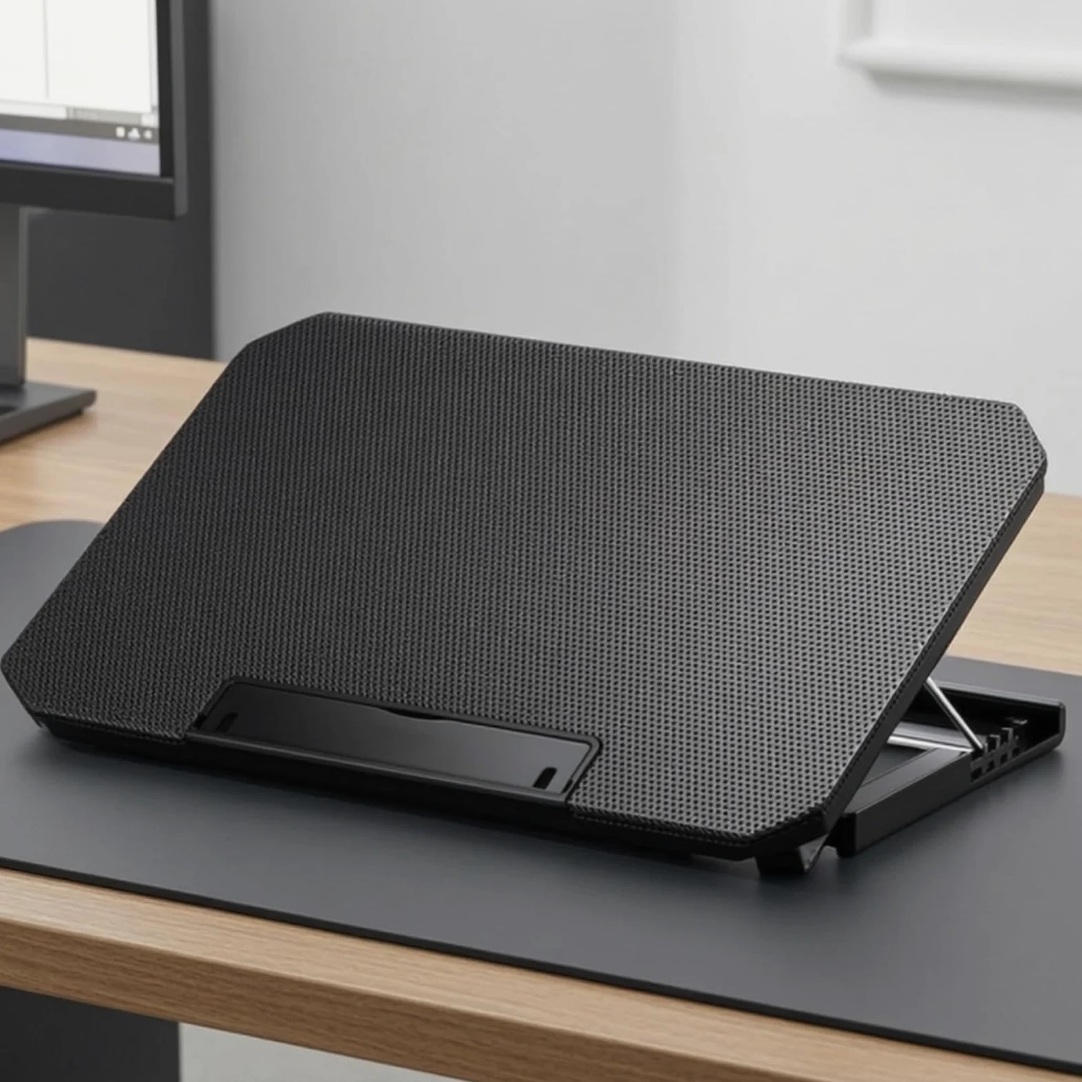 Base di Raffreddamento Regolabile Supporto Alimentato Tramite USB per Studenti, Array, Nero, style to 1