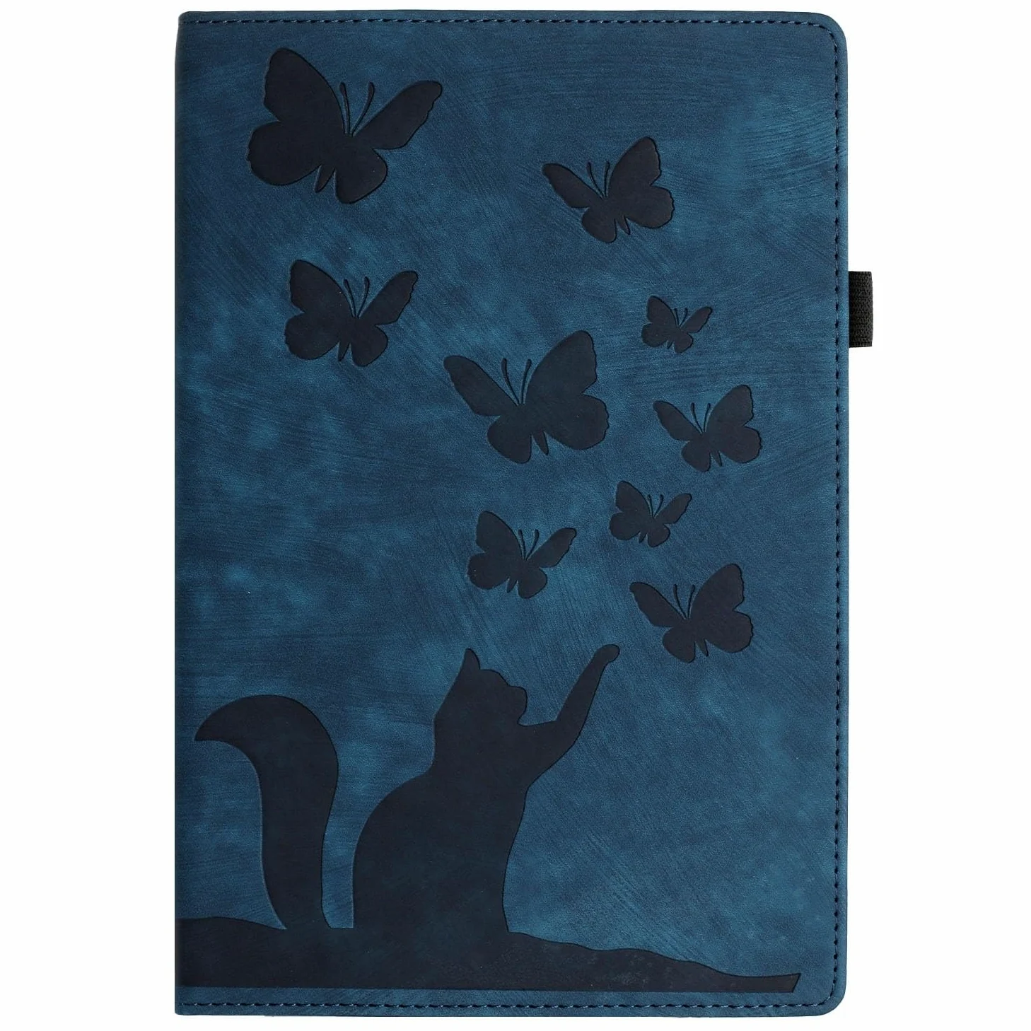 Custodia protettiva per tablet PC compatibile con Kindle Paperwhite 1/2/3/4 da 6 pollici con supporto pieghevole in rilievo, custodia protettiva a portafoglio antiurto in pelle PU con slot per schede