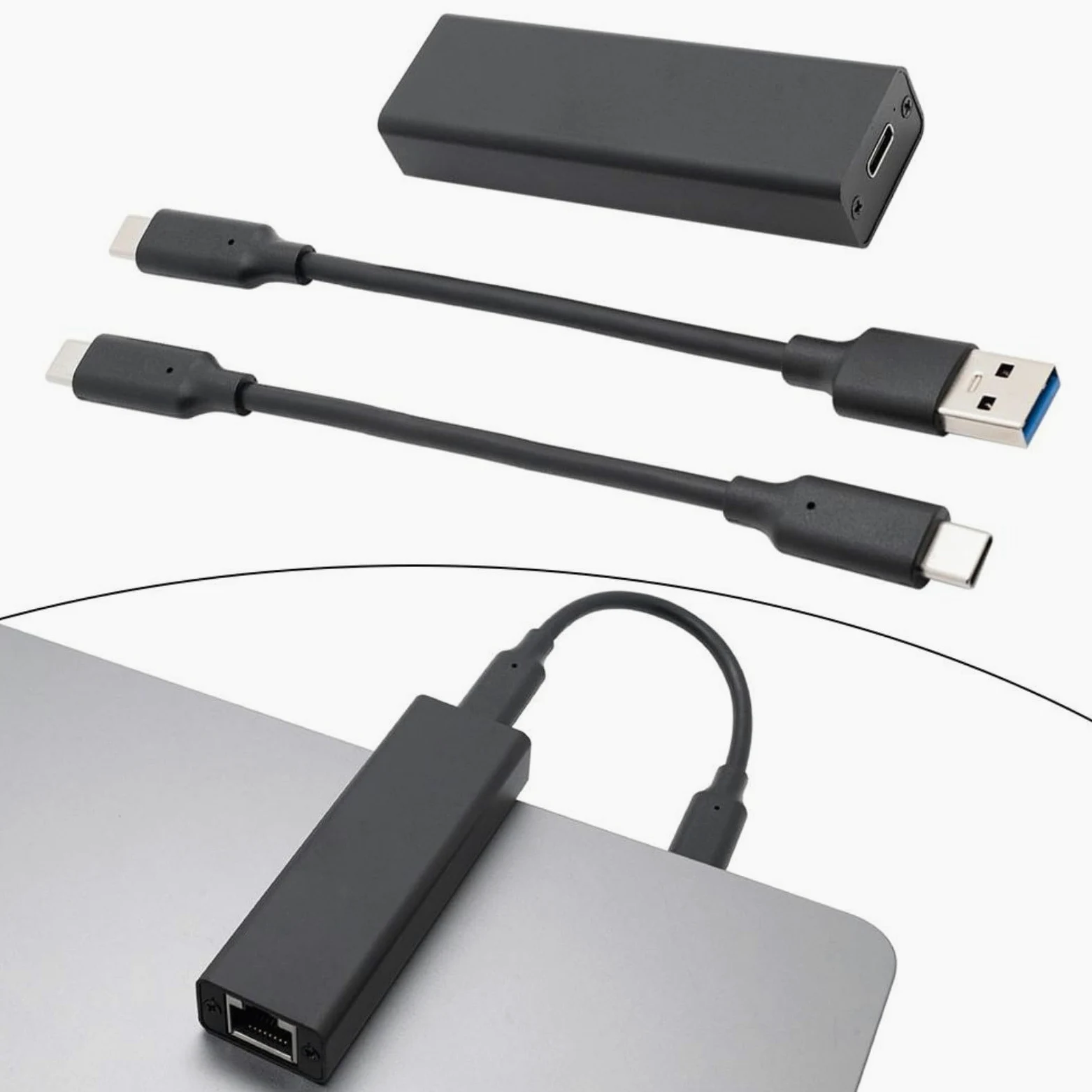 Usb 32 A 5Gbe Adattatore di Rete Con Realtek Rtl8157 Chip Per Windows per MAC per LINUX Supporto 5Gbps Connessione Ethernet Ad Alta Velocità Per Viaggi di Lavoro