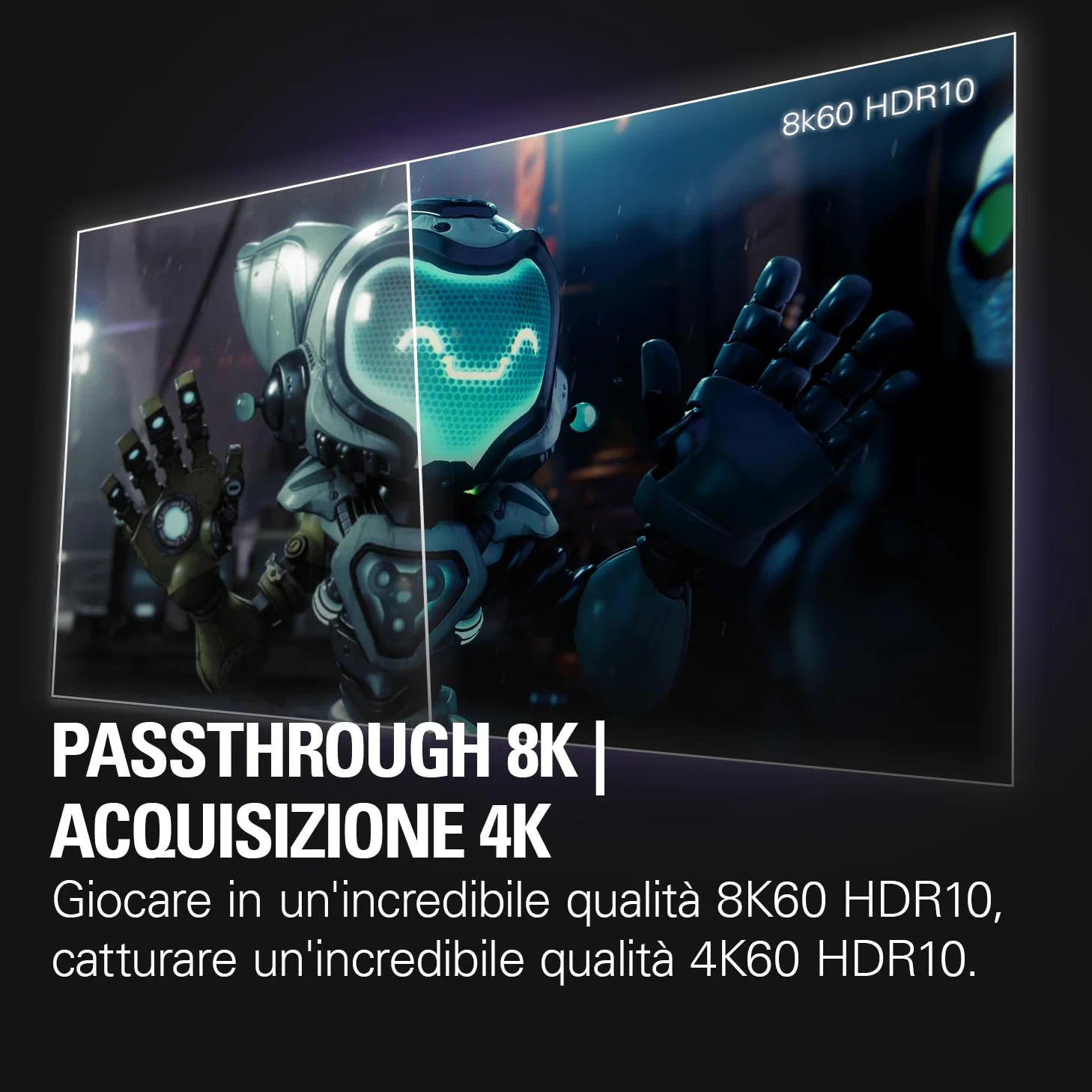Elgato 4K Pro, Scheda Acquisizione Interna: Passaggio diretto 8K60|4K60 HDR10 con Latenza Ultra-Bassa su PS5|Pro, Xbox Series X|S, Nintendo Switch 2, OBS e Altro, per Streaming, Compatibile PC|Dual PC