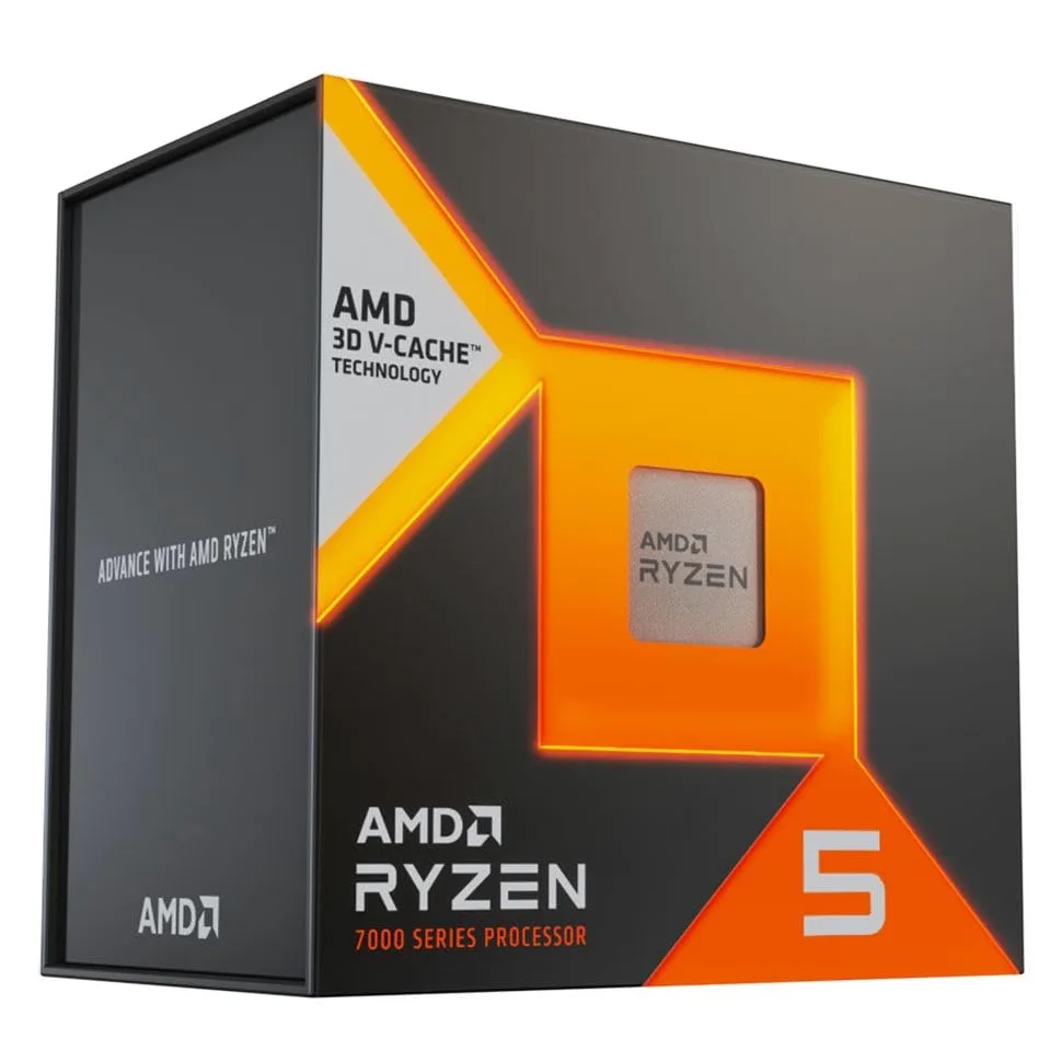 AMD Ryzen 5 7600X3D processore 4,1 GHz 96 MB L3 (AMD Ryzen 5 7600X3D BOX ? 100-100001721WOF)