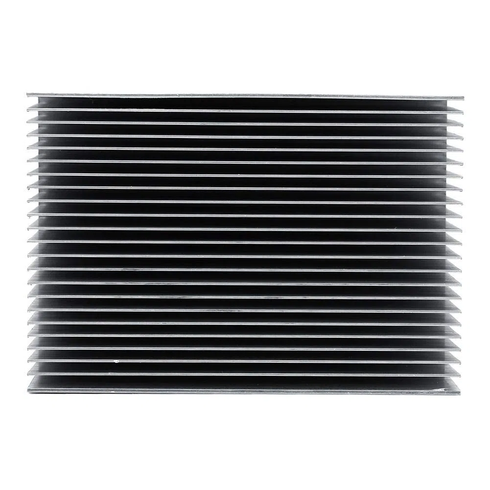 Dissipatore di calore in alluminio per dissipatore di calore Kit per dissipatore di calore per amplificatore a LED Modulo IC a transistor 100 * 69 * 36mm