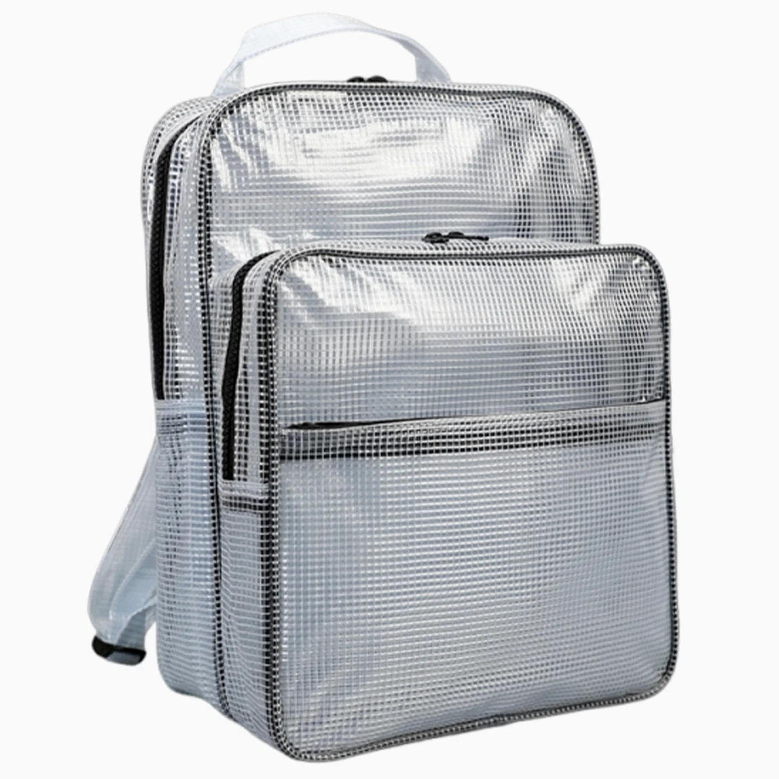 Generisch Zaino per computer portatile, resistente al freddo, con cerniera trasparente e liscia | Zaino da lavoro da uomo, borsa per computer, bagagli, attrezzature, viaggi, scuola, università, palestra, ufficio, campeggio,