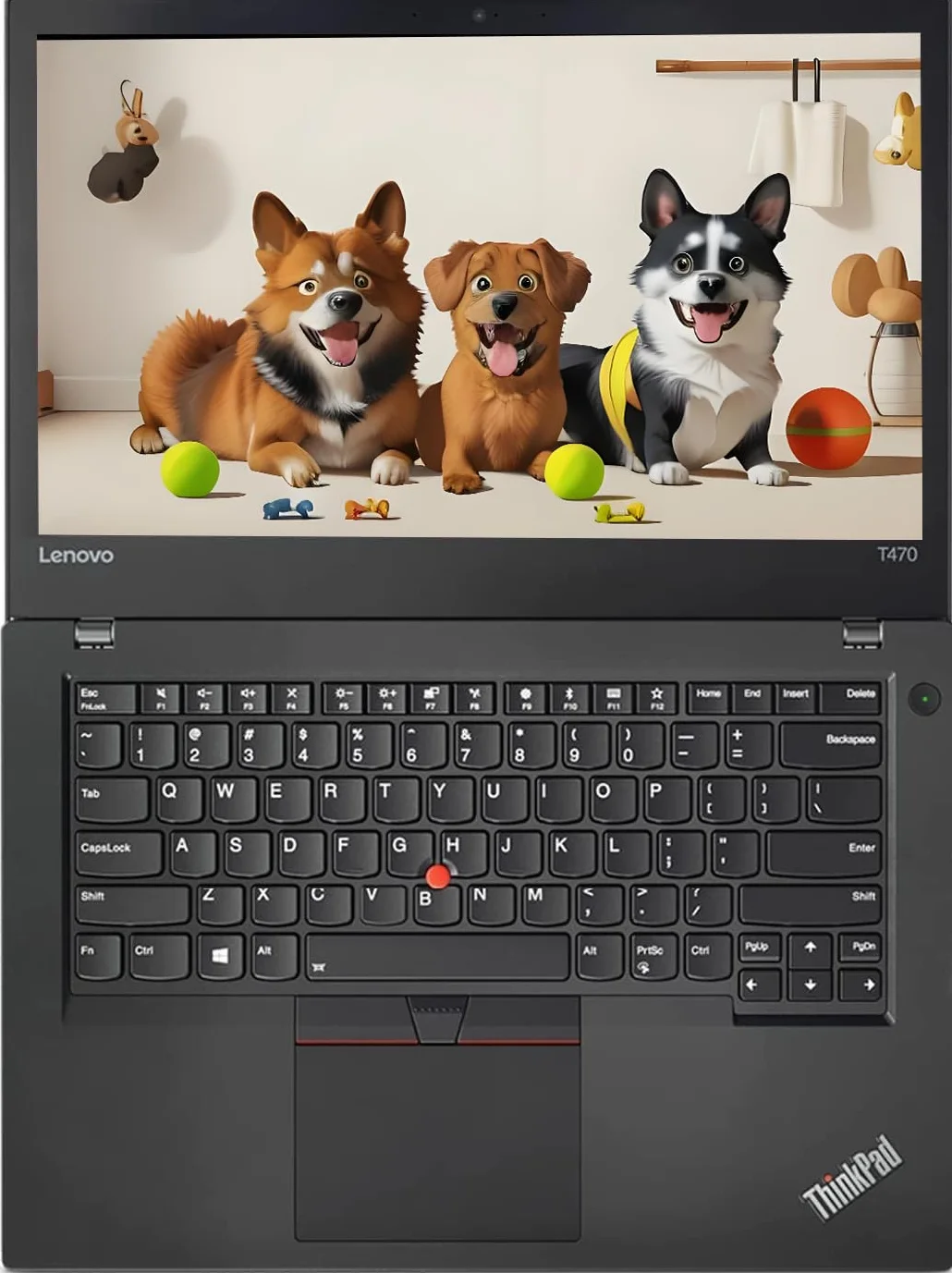 Lenovo ThinkPad T470 Computer portatile aziendale, 35,6 cm (14") (1366 x 768), Intel Core i5-6300U, 16 GB di RAM, 256 GB di SSD, Tastiera QWERTY, Windows 11 Pro (Ricondizionato)