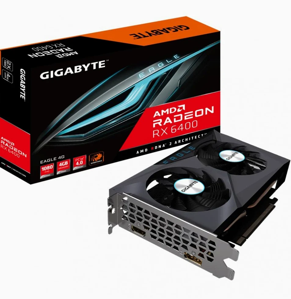 Gigabyte RX 6400 Eagle 4G, GV-R64EAGLE-4GD
