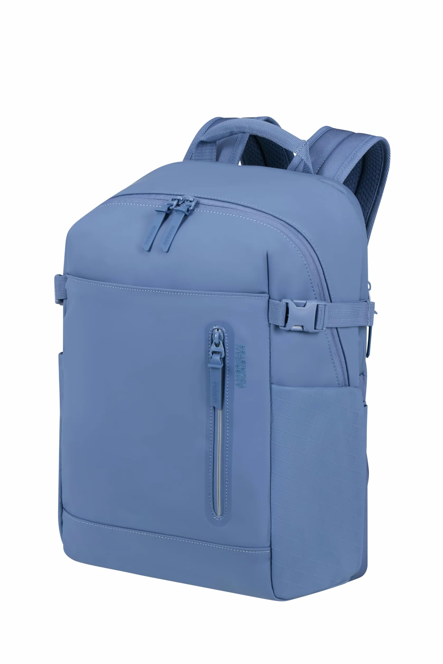 American Tourister Urban Tide - Zaino PC 15.6", Zaino Business & Scuola Idrorepellente, per Ufficio, Lavoro, Scuola & Università - Blu (Storm Blue)