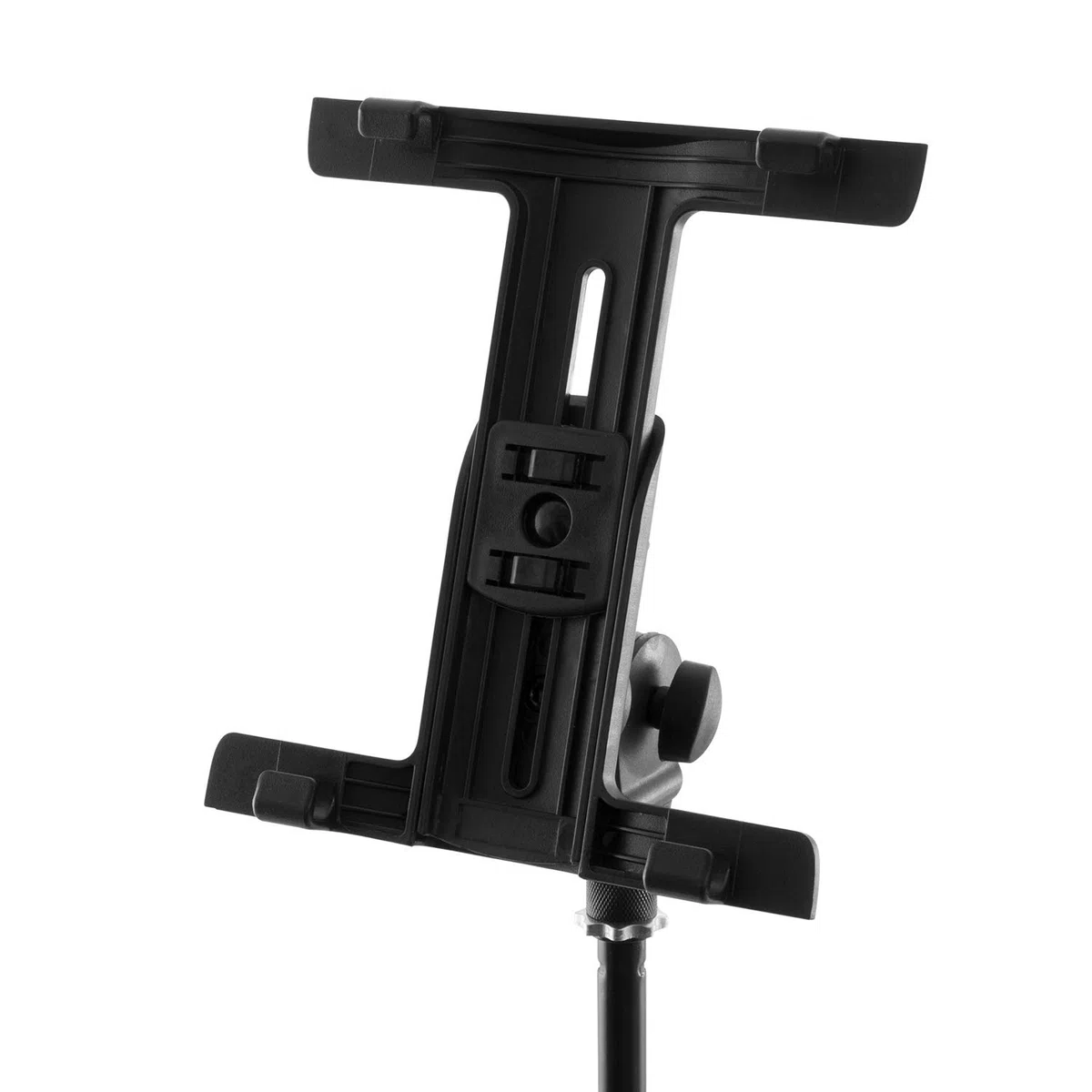 TIGER IMCA2-BK Supporto per iPad o Tablet per Asta Microfonica, Colore Nero