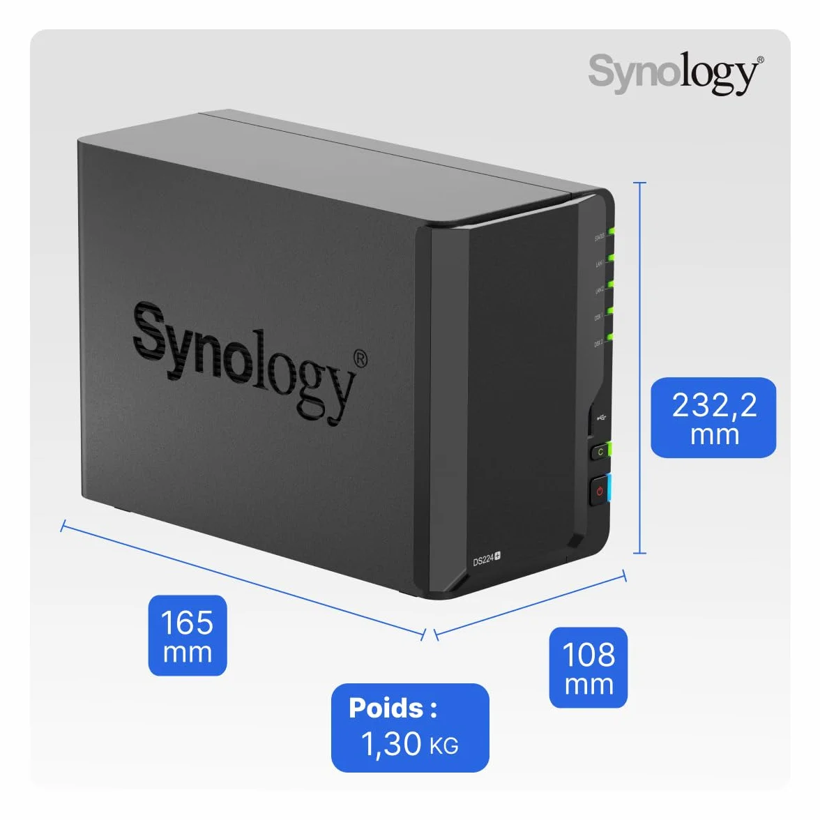 SYNOLOGY NAS DS224+ DS224+