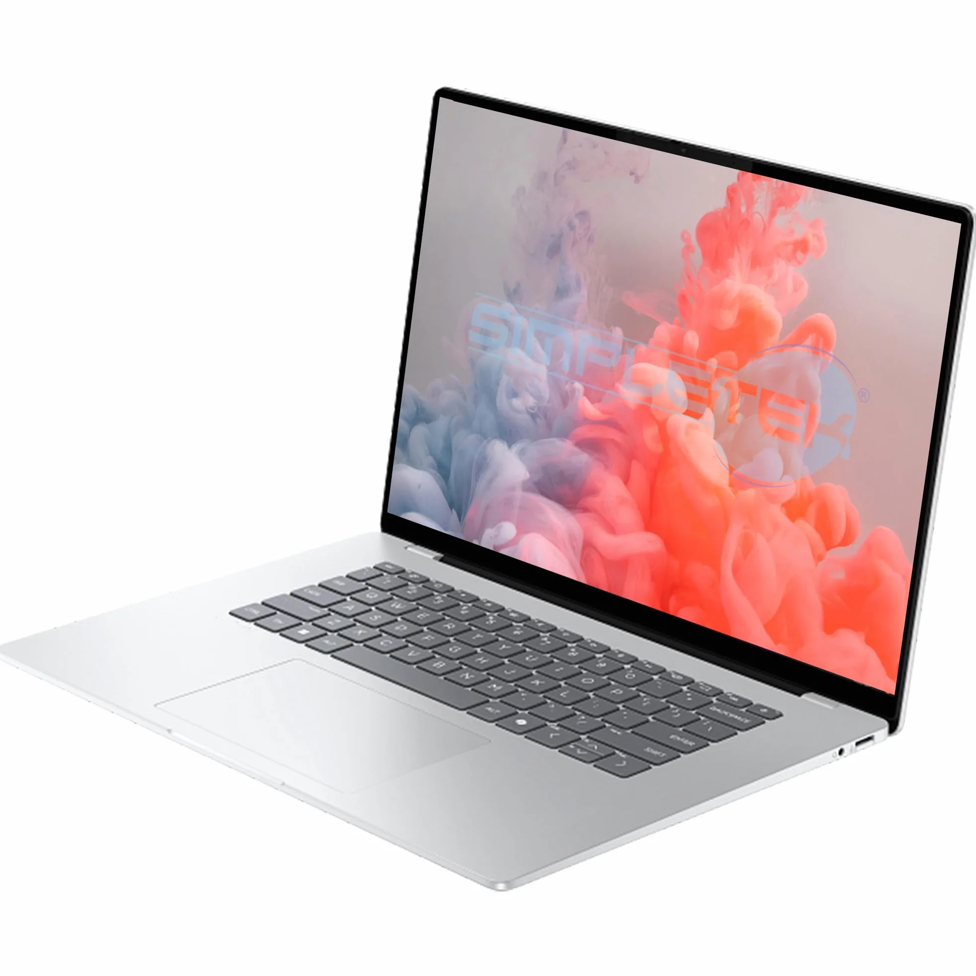 SIMPLETEK - Laptop 16" - 16GB 2TB - Octa-Core Windows 11 (Ricondizionato) | Display OLED,WUXGA, WiFi 6E,Bluetooth 5.3,tastiera retroilluminata,Dual layout IT/US,USB-C video,USB-A 10Gbps
