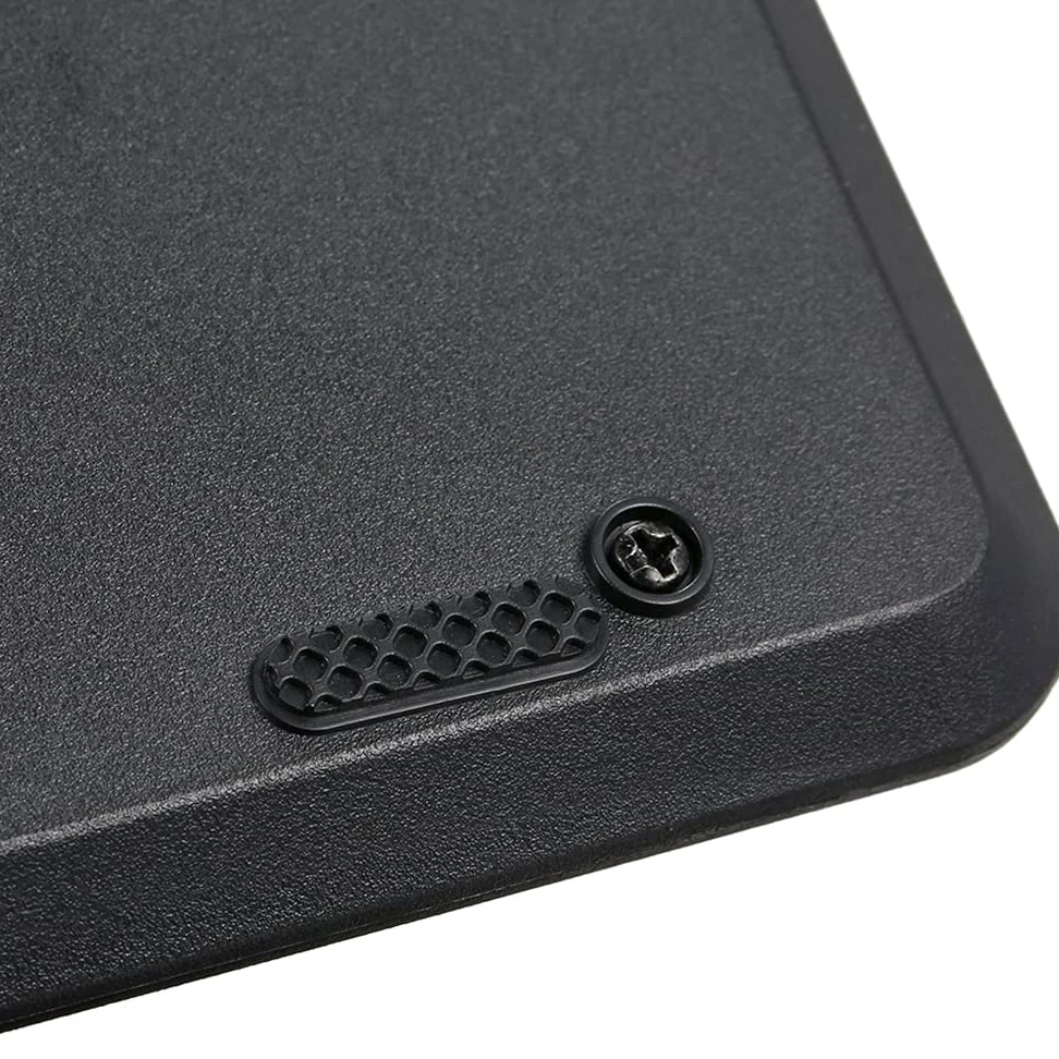 Tastiera USB cablata per utenti ipovedenti con grandi tasti bianchi Lettere nere per vecchi