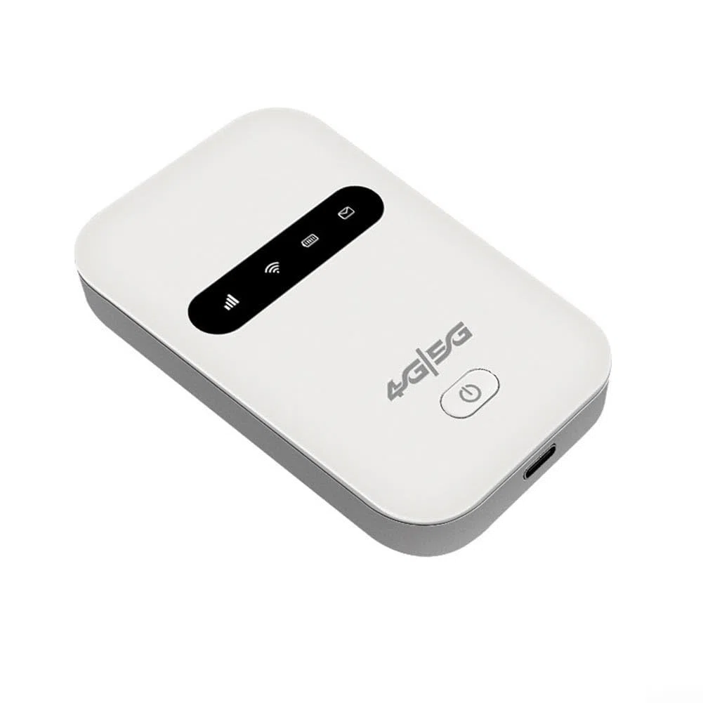 Router WiFi mobile 4G 5G: Hotspot wireless portatile con batteria da 3000 mAh, dispositivo Internet LTE da 300 Mbps per viaggi, auto, uso esterno, slot per scheda SIM, costruzione ABS