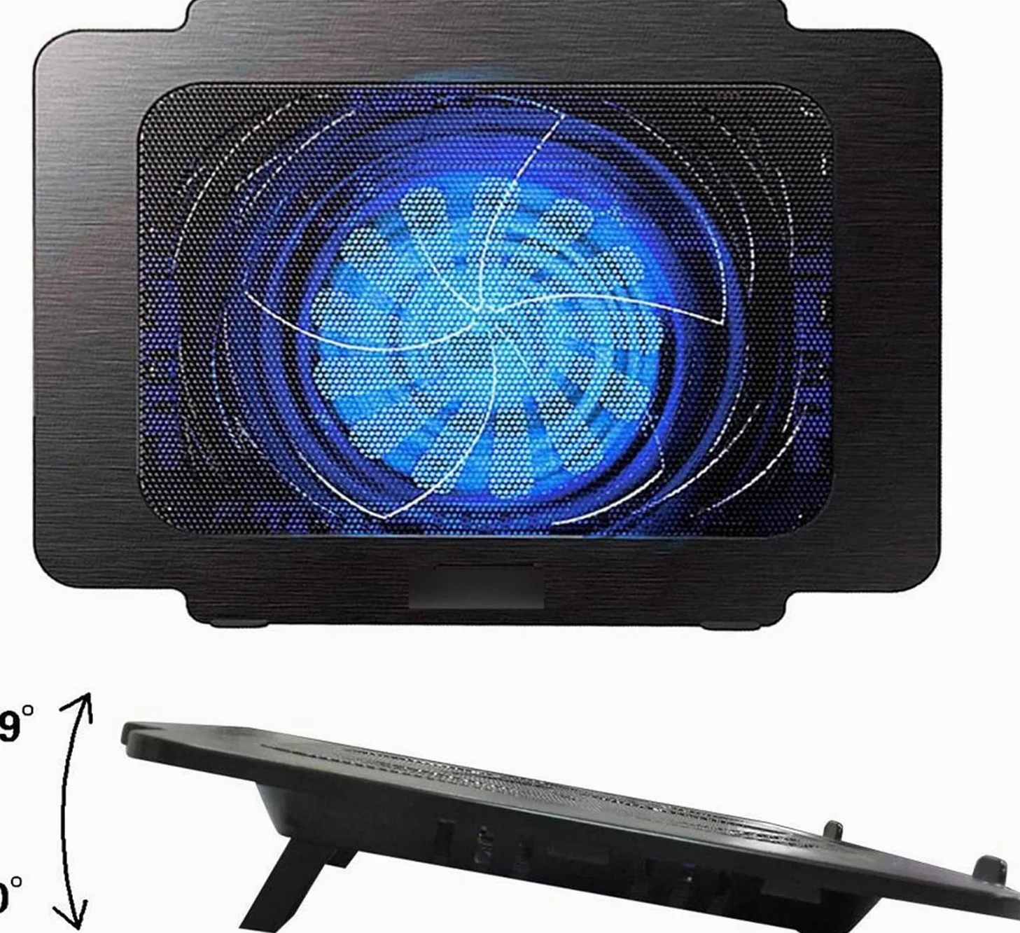 Base di raffreddamento da Gaming Laptop Cooling Pad USB Silent Fan Cooler Notebook Stand per PC Notebook