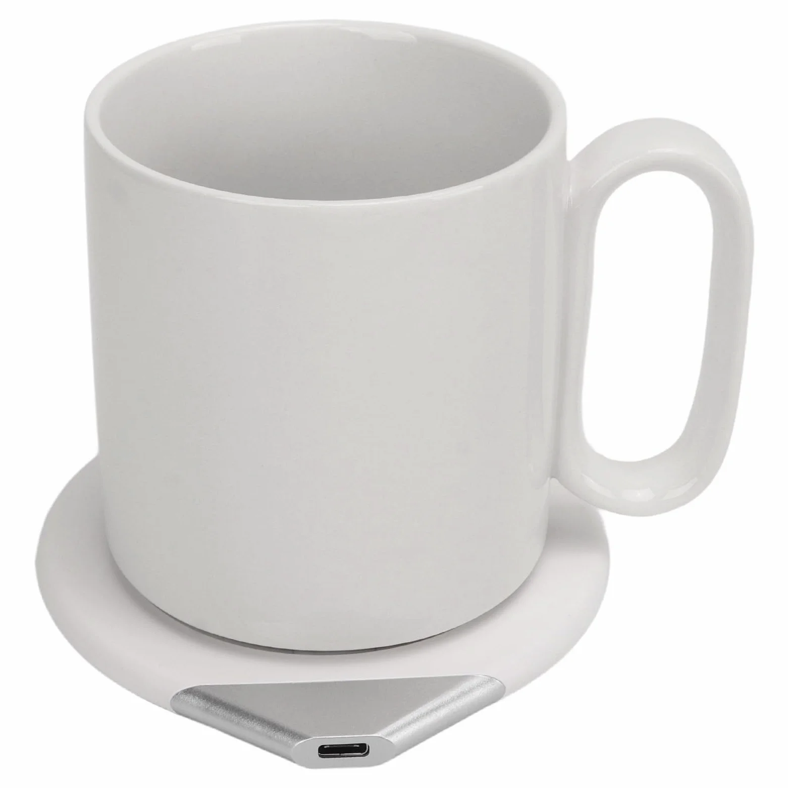 Caricatore Scaldatazze Elettrico Wireless Caricatore per Telefono Scaldatazze Impermeabile Ad Alta Sicurezza per Viaggi in Ufficio a Casa Tazza da 350 Ml, per gli Amanti del