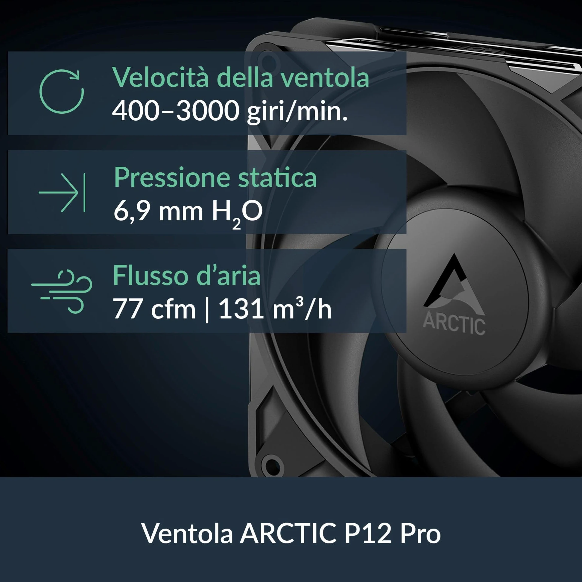 ARCTIC Liquid Freezer III Pro 280 - Dissipatore AIO per CPU, 2 x 140 mm Raffreddamento a Liquido, Radiatore da 38 mm, Pompa PWM, Ventola VRM, AM5/AM4, Intel LGA1851/1700 Telaio di Contatto - Nero