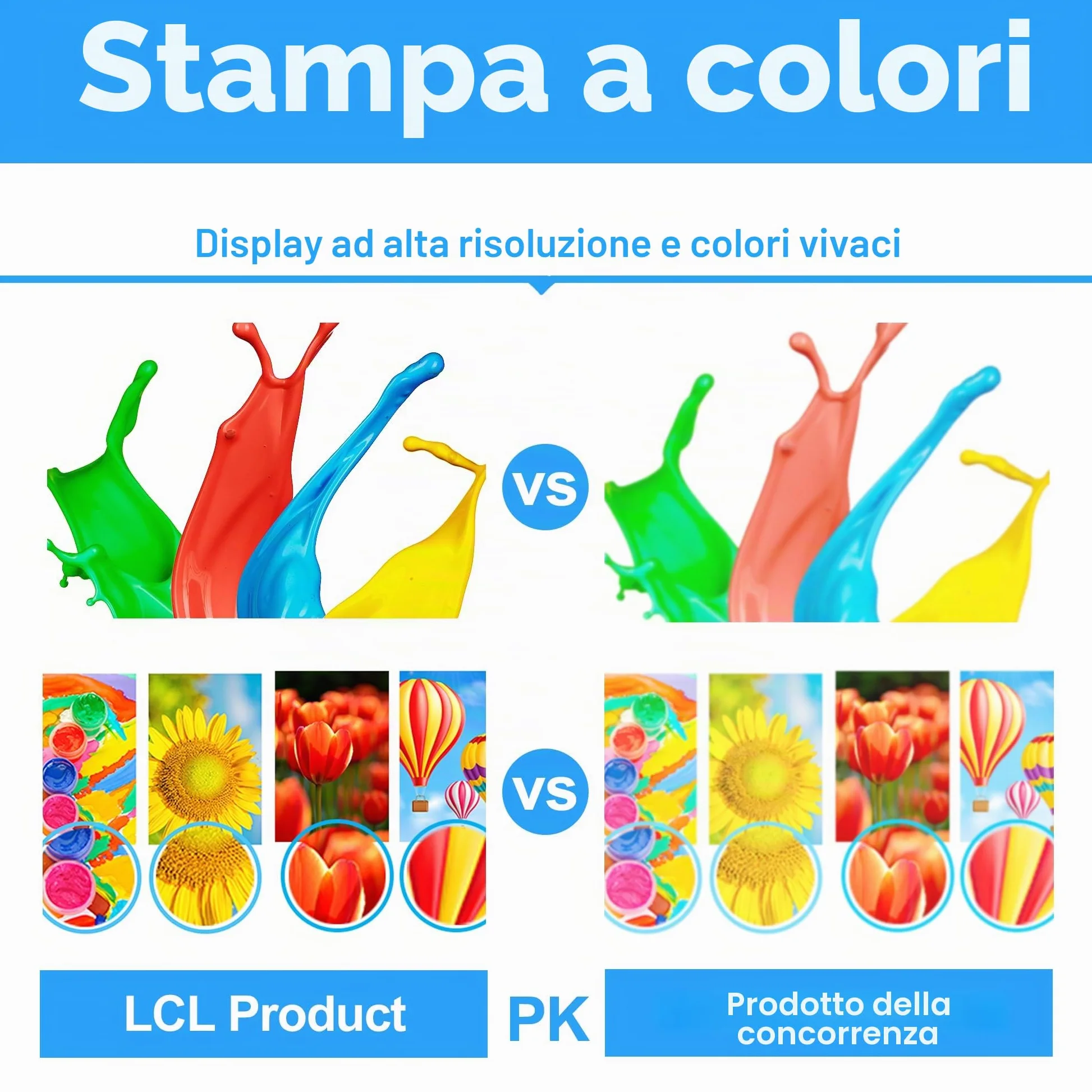 LCL Cartuccia di Toner Compatibile Versalink C7020 C7025 C7030 106R03741 (1 Nero) Sostituzione per Xerox Versalink C7020 C7025 C7030