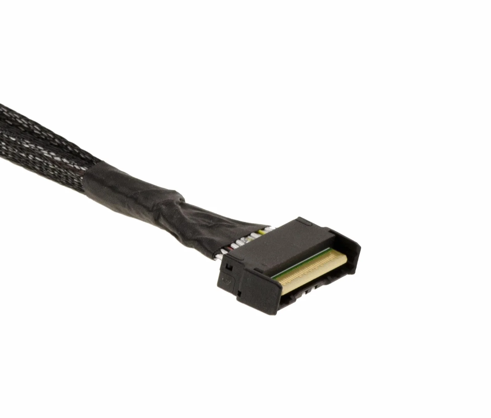 KALEA-INFORMATIQUE Cavo PCIe 5.0 con connettori MCIO 8i 74 pin a 2x SFF-8639 68 pin U2 U3 lungo 80 cm.