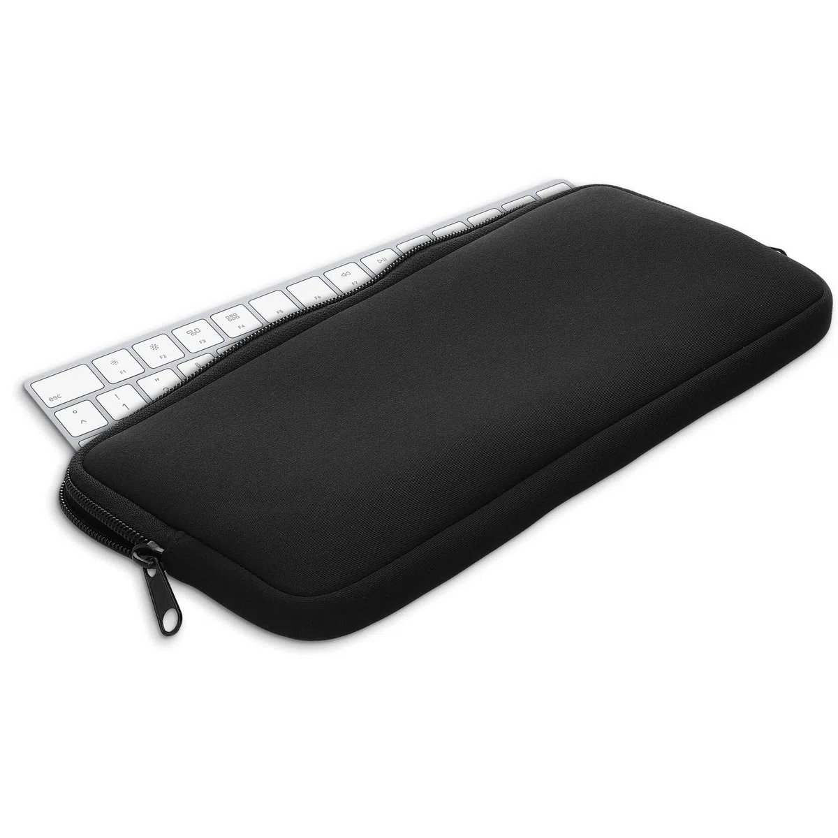 kwmobile Custodia Tastiera Wireless Compatibile con Logitech K380 - Porta Tastiera PC Portatile - Copri Tastiera Computer nero