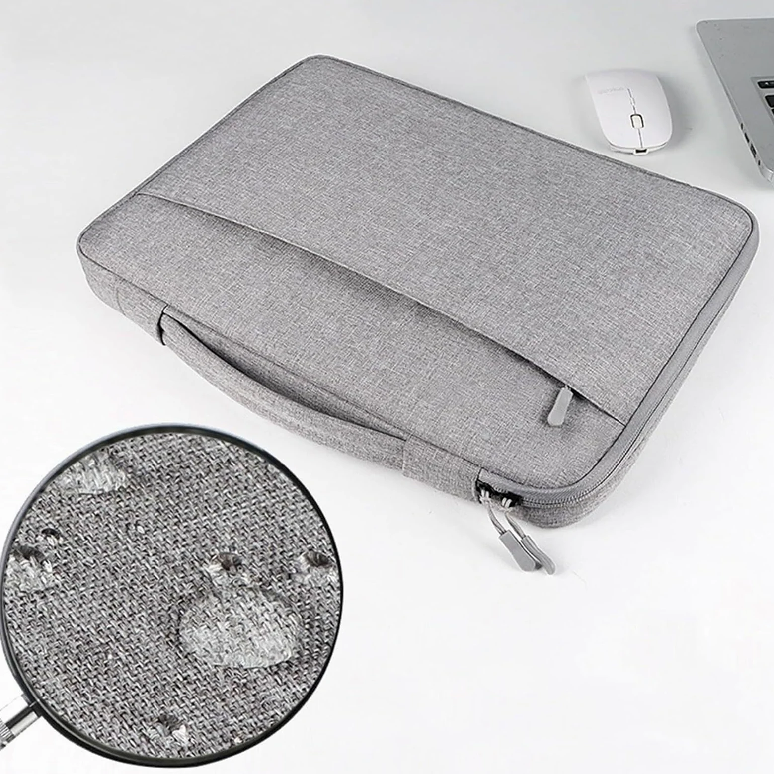 Zaino per Laptop Uffico università Scuola Custodia Protettiva per Notebook da 13,3 Pollici con Borsa per Accessori Compatibile