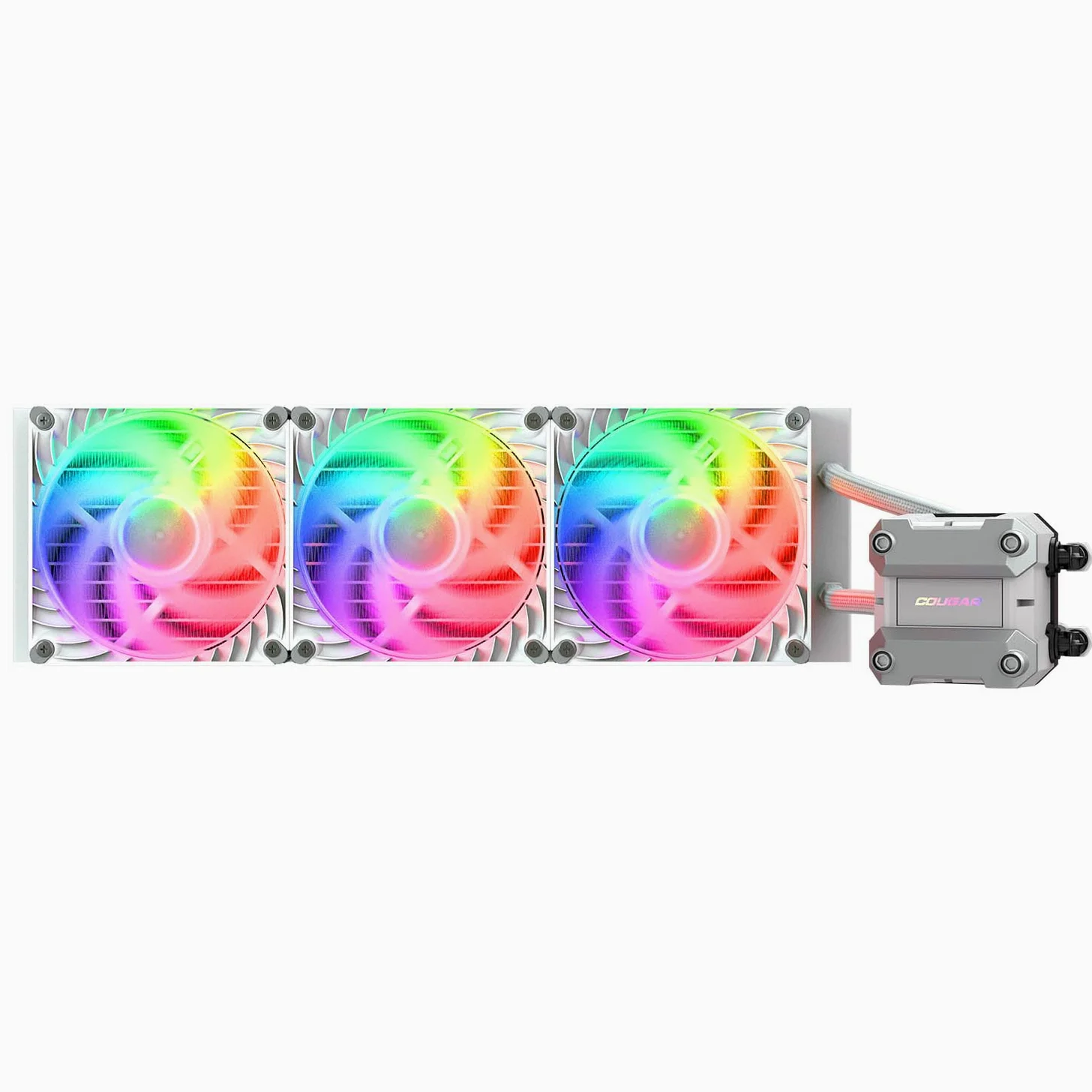 Cougar CPU Wasserk?hlung Poseidon Ultra 360 ARGB Wei? (CGR-PSDUTRGB-W-360)