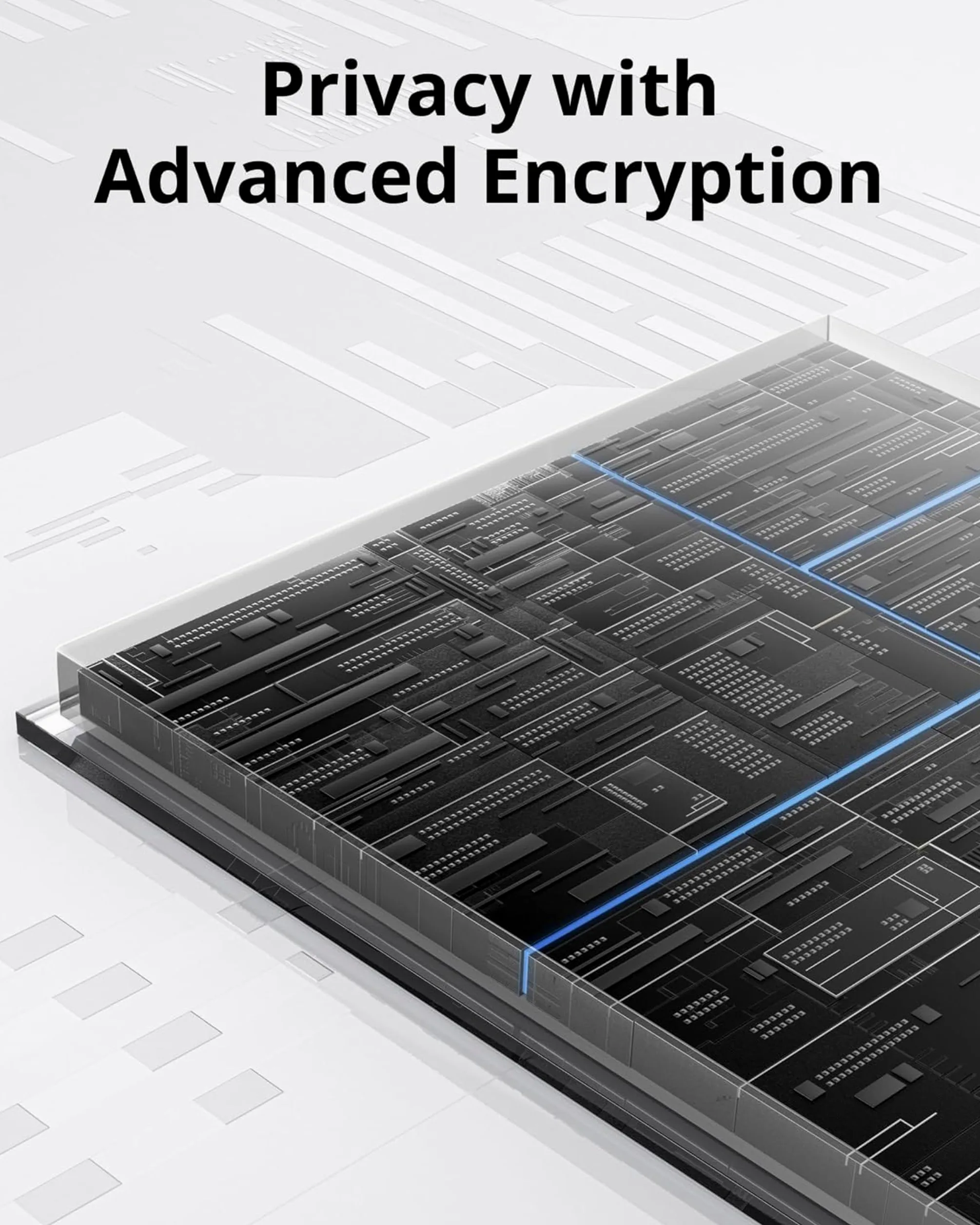 eufy Security HomeBase S380 (HomeBase 3), eufy Edge Security Center, archiviazione espandibile locale fino a 16 TB, compatibilità eufy Security prodotto, crittografia avanzata, Wi-Fi a 2,4 GHz, senza