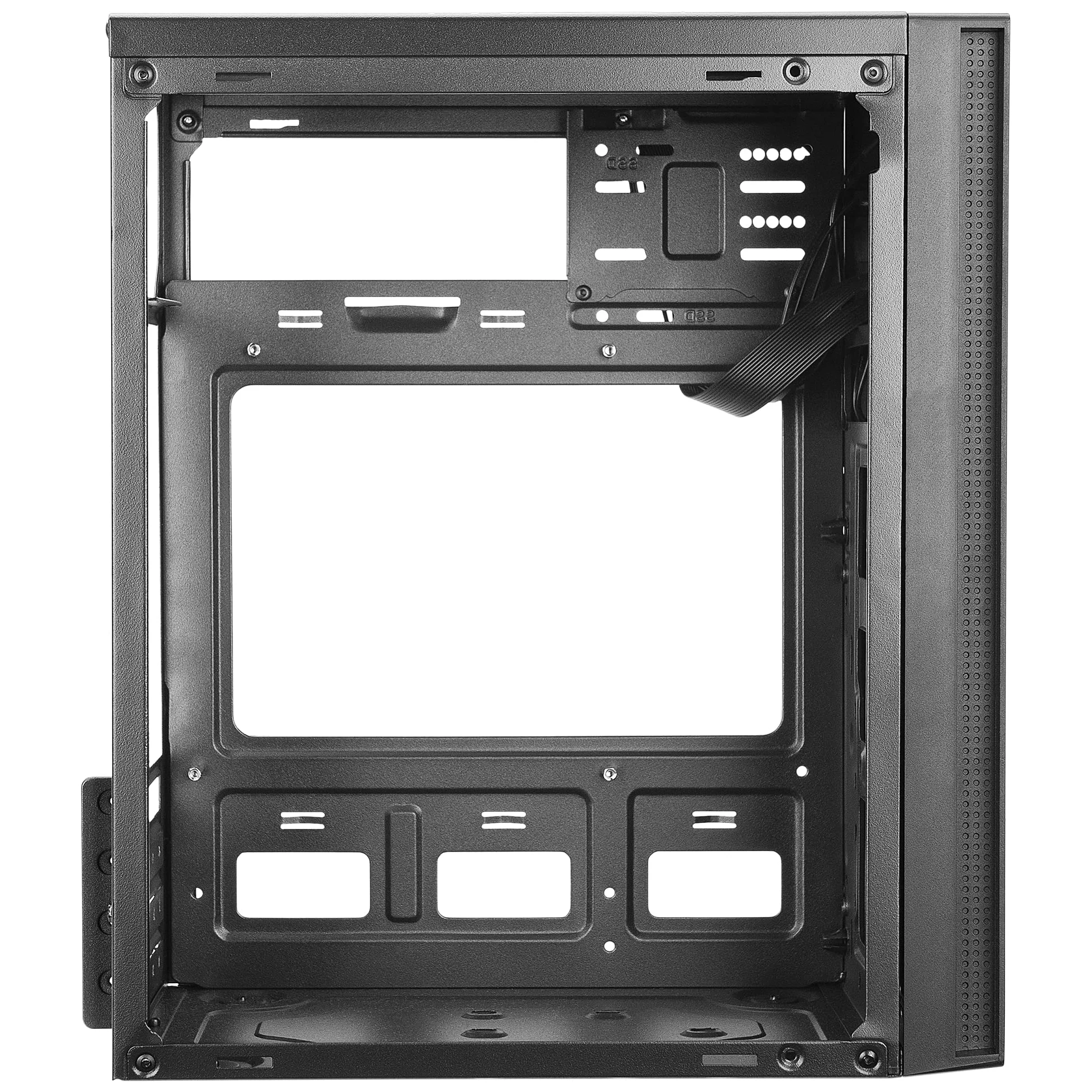 Tacens Anima AC5, Case PC Compatto Micro ATX, Raffreddamento a Rete Frontale, USB 3.0, Nero