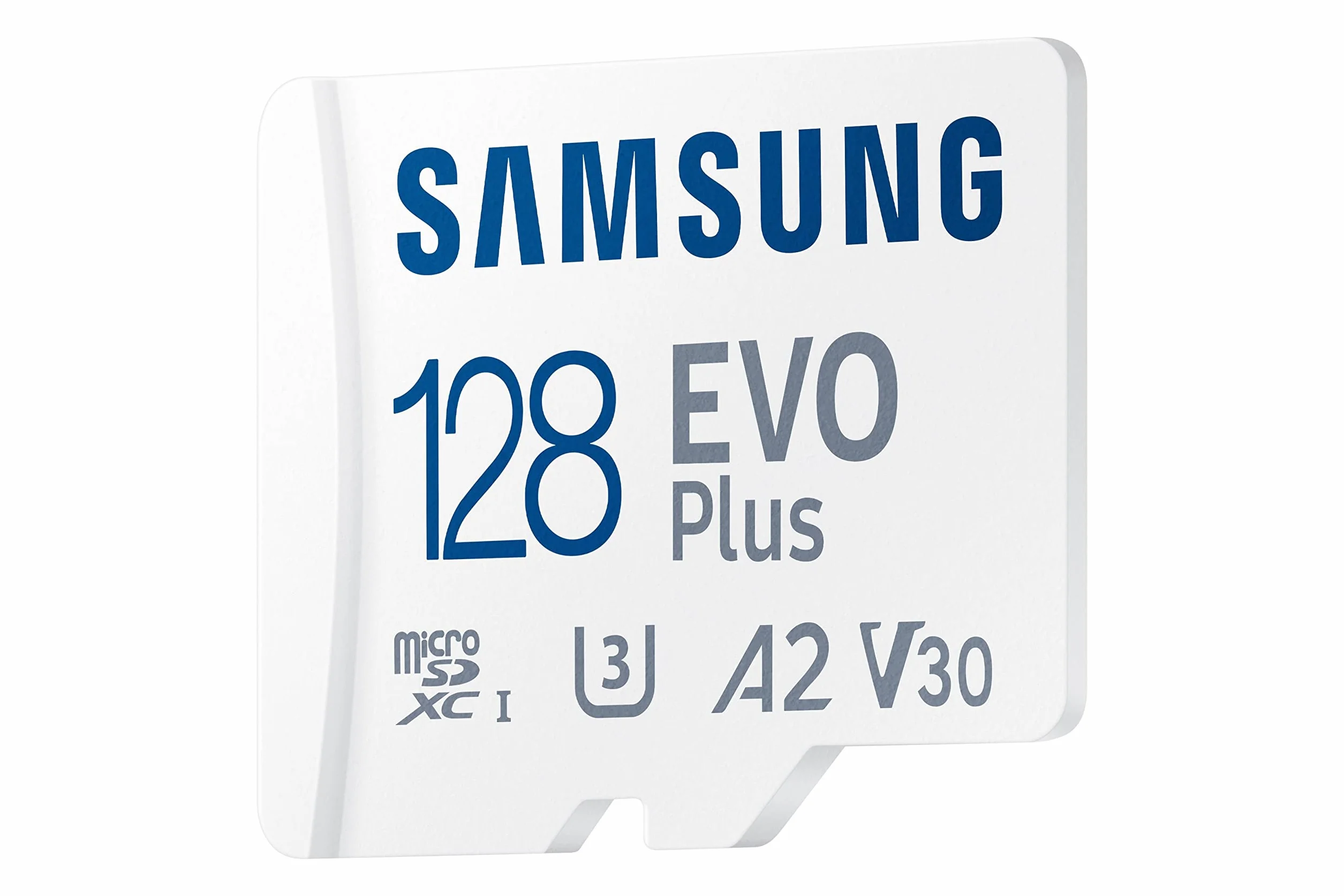 Samsung Scheda di memoria microSD Evo Plus 128 GB SDXC U3 Classe 10 A2 130 MB/s con adattatore versione 2021 (MB-MC128KA/EU)
