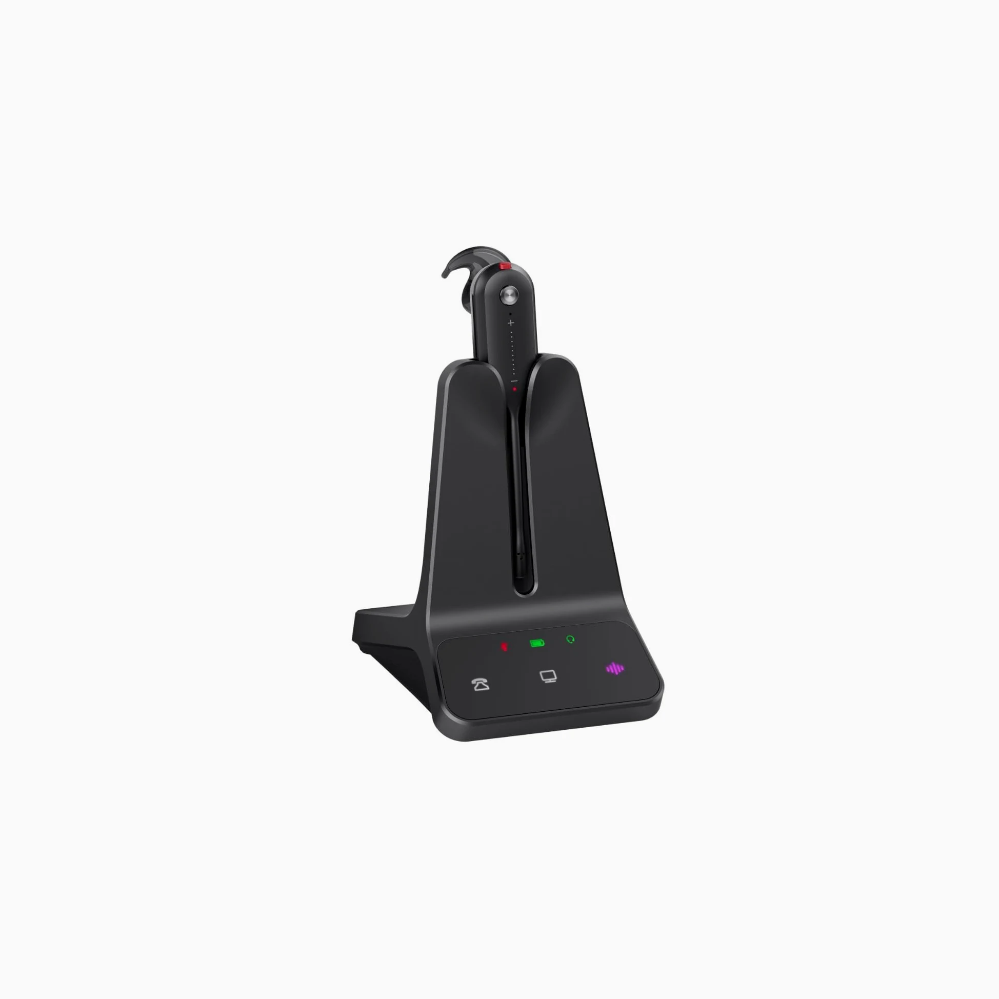 Yealink WH63 E2 UC Auricolare Wireless A clip Musica e Chiamate Nero