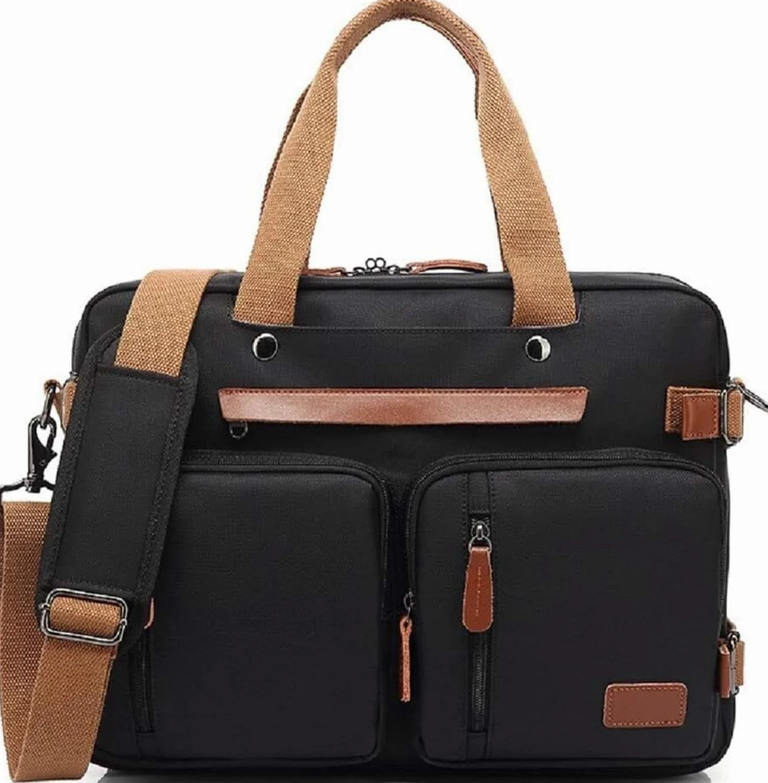 Zaino Porta PC Zaino per Laptop Borsa A Tracolla Borsa A Tracolla Borsa Per Laptop Borsa Da Lavoro Valigetta Da Viaggio Multifunzionale Zaino per PC Portatile Borsa per Laptop(Black,17.3")
