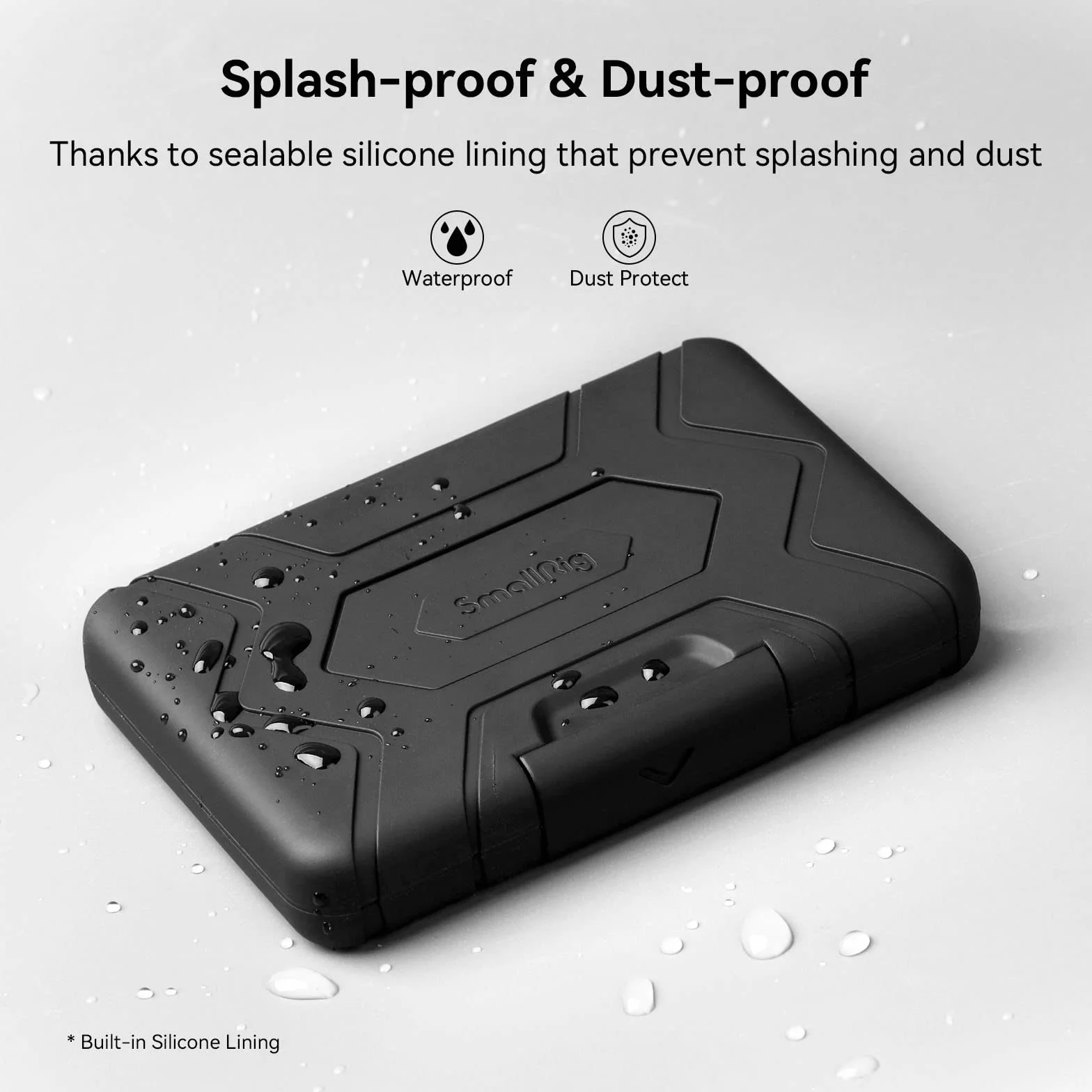 SMALLRIG Supporto per Scheda SD Custodia per Scheda di Memoria 15 Slot, Resistente all'Acqua per Scheda SD, Scheda Micro SD, Scheda CFexpress Tipo A, Scheda CFexpress Tipo B, Scheda XQD - 3192