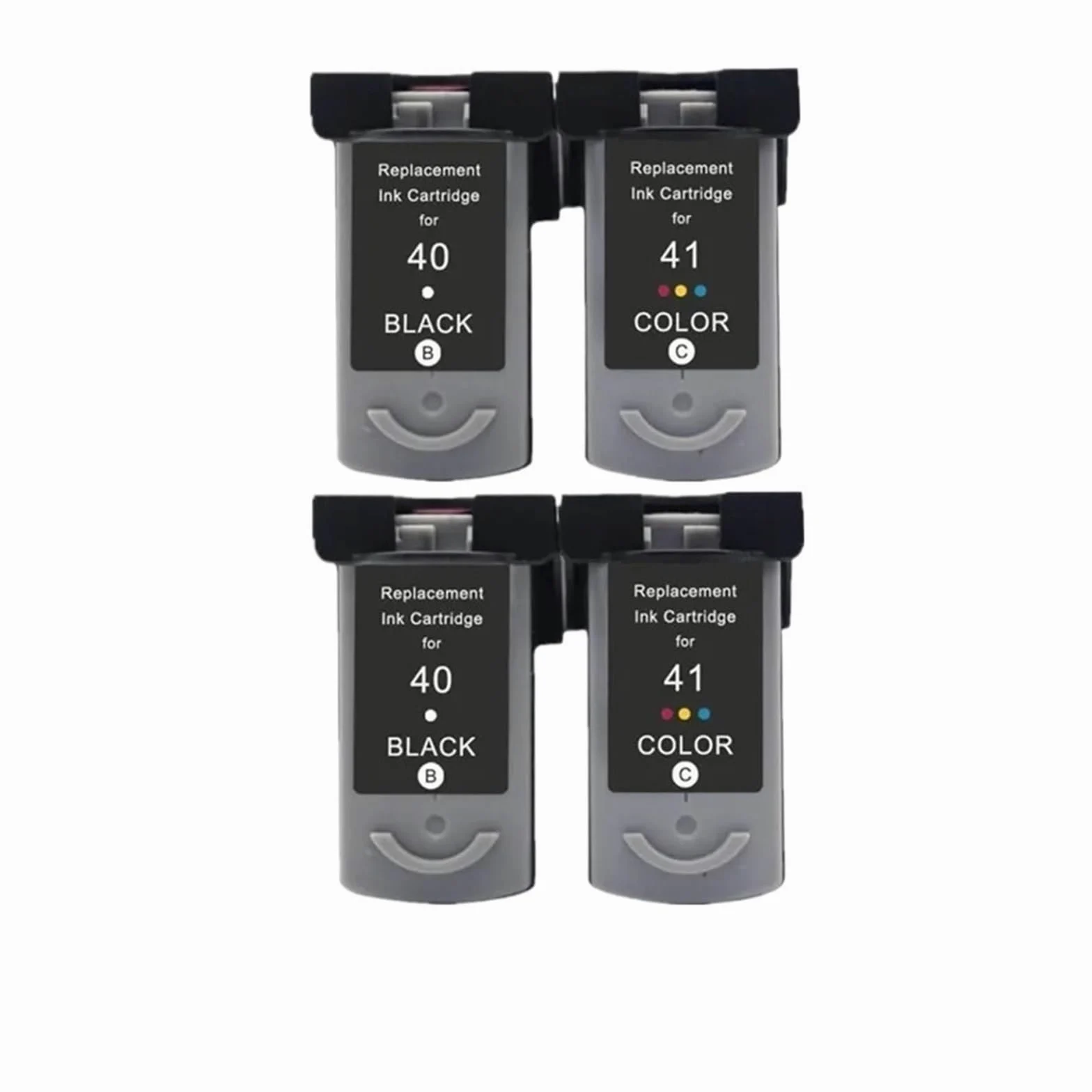 Cartuccia D'inchiostro PG40 CL41, Compatibile Con Canon, Stampante IP1900 MP140 MP150(2 BK 2 Color)
