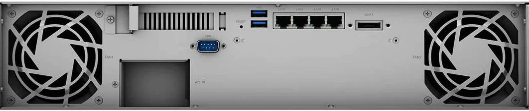 Synology RackStation RS1221+ Nas/Storage Server Rack (2U) Ethernet LAN Black V1500B