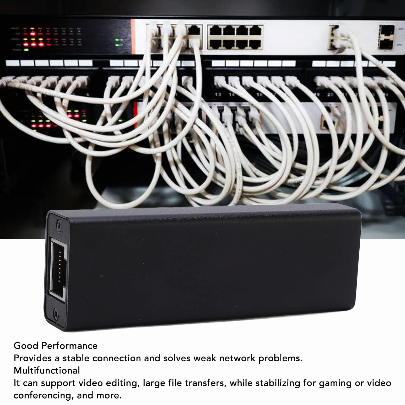 GOWENIC Adattatore LAN Ethernet Adattatore Ethernet da USB a LAN di Rete di Rete da Tipo C a RJ45