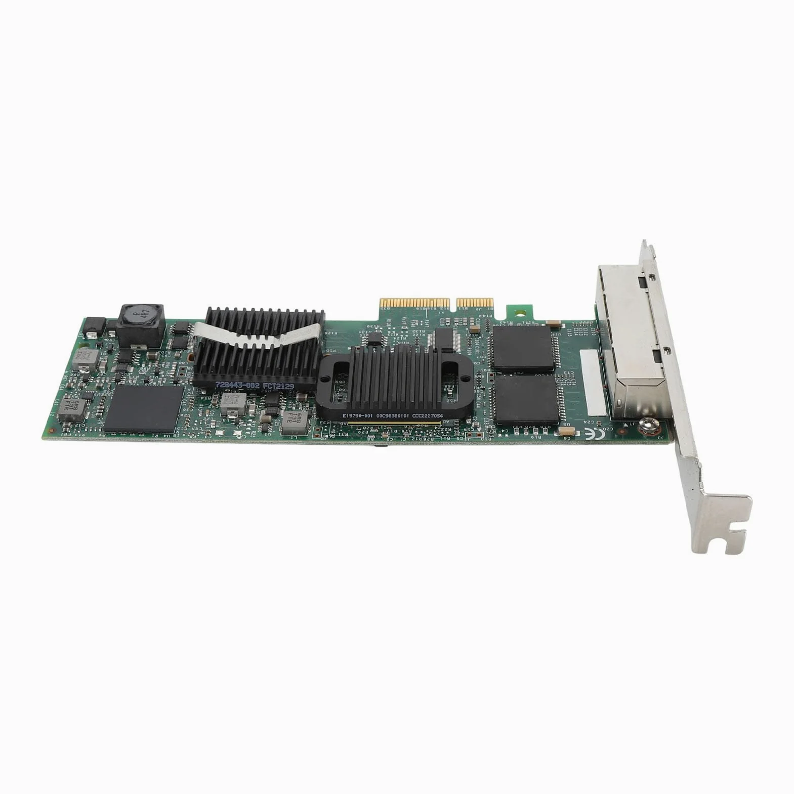 Hidyliu Scheda di Rete PCIe Gigabit Adattatore Professionale a 4 Porte RJ45 per Prestazioni del Server Migliorate e Installazione Semplice