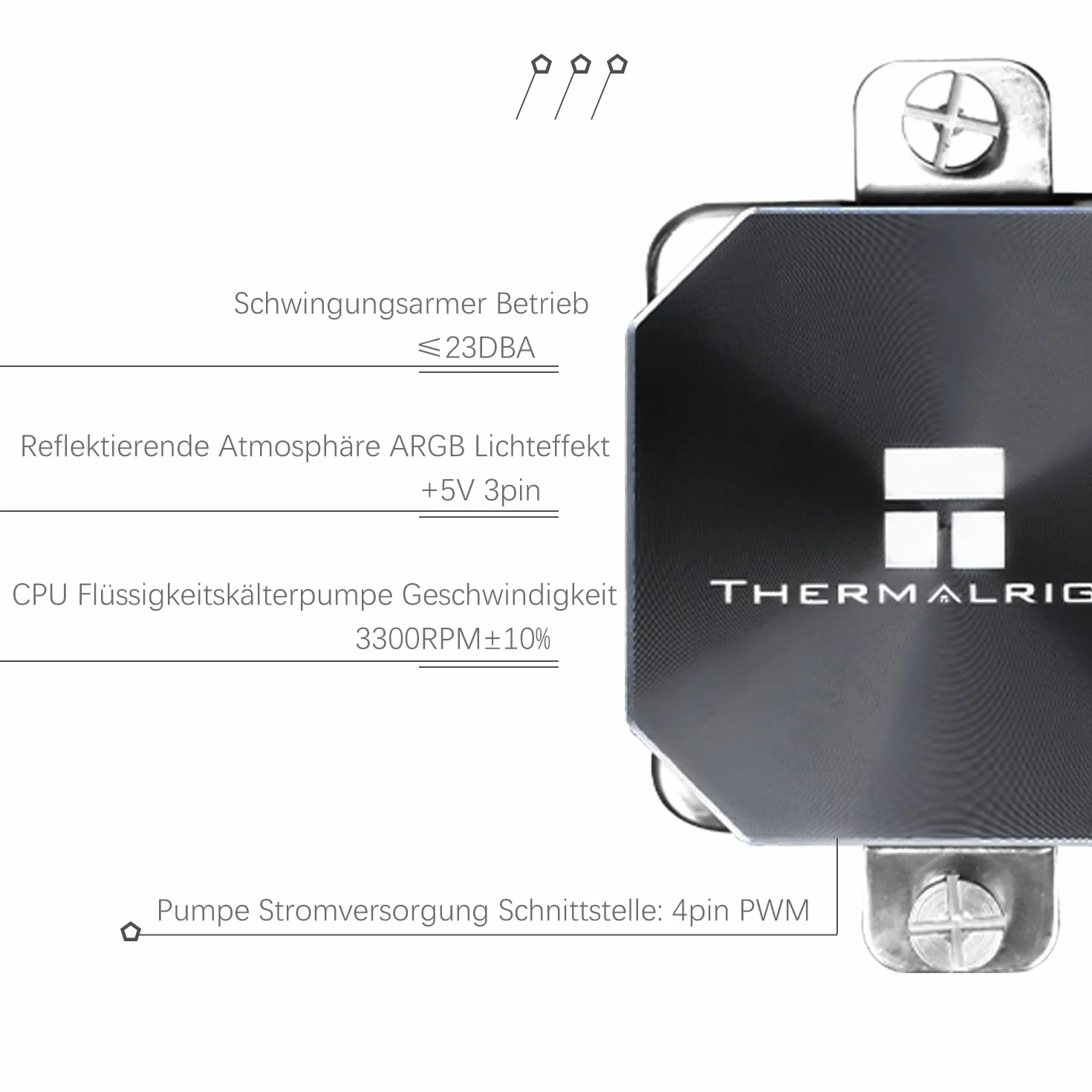 TR-Thermalright Frozen Edge 360 - Radiatore liquido CPU 360 mm, facile da installare, per AMD/AM4/AM5, Intel LGA1851/1700/115x/1200/2011