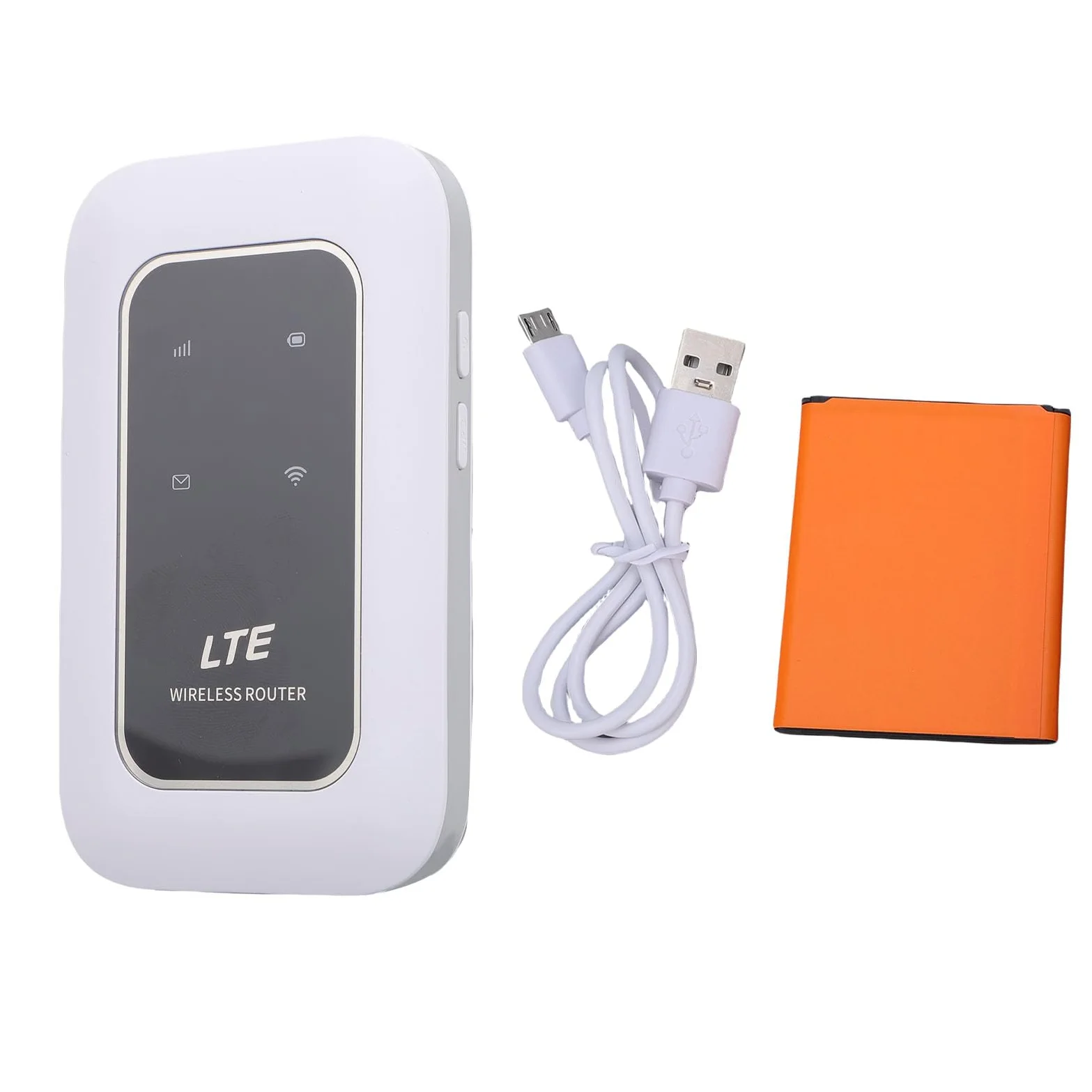 Sxhlseller Router Portatile Hotspot WiFi 4G LTE, Alta velocità 150 Mbps, Supporta 8 Dispositivi e Scheda Micro SIM, Connessione Stabile per Viaggi, Casa e Lavoro