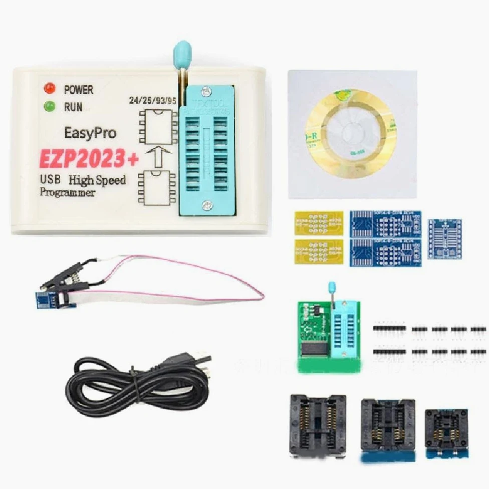 BAIRU EZP2023 Programmatore ad velocità USB supporta 25 flash SPI 24 25 93 95 EEPROM per Windows 2000 / XP/Vista / Win7 / 8/10 SPI Flash Programmer
