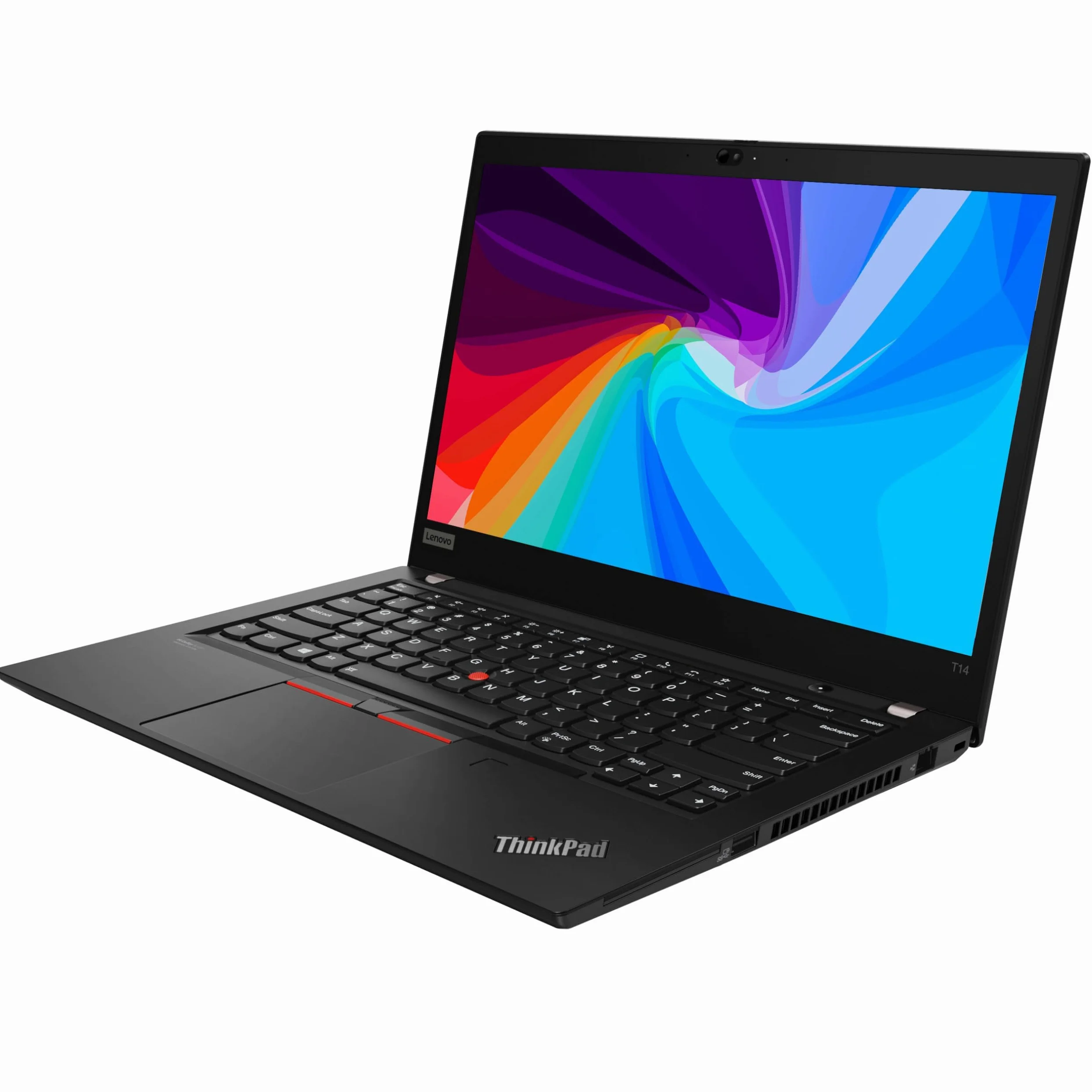 Lenovo Thinkpad T14 Gen 2 Business Laptop, 14" FHD (1920 x 1080), AMD Ryzen 5 Pro 5650U, 16 GB RAM, SSD da 512 GB, tastiera US QWERTY Windows 11 Pro (ricondizionato)