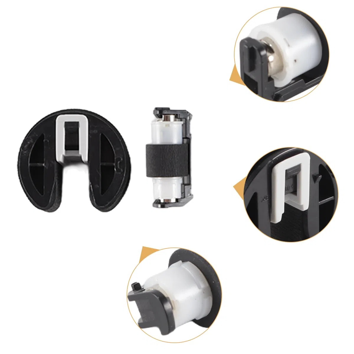 Kit di 2 rulli di prelievo per CM1312 CM2320 CP2025 CP1215 CP1515, ecc. OEM: RM1-8047-000, RM1-8765