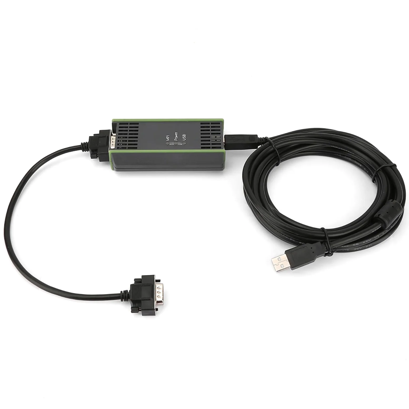 Cavo di Programmazione Isolato Durevole per S7-200 300 400 PLC Serie - Connettore a Bassa Resistenza - Ideale per il Monitoraggio Online - Cavo a 1 Pezzo