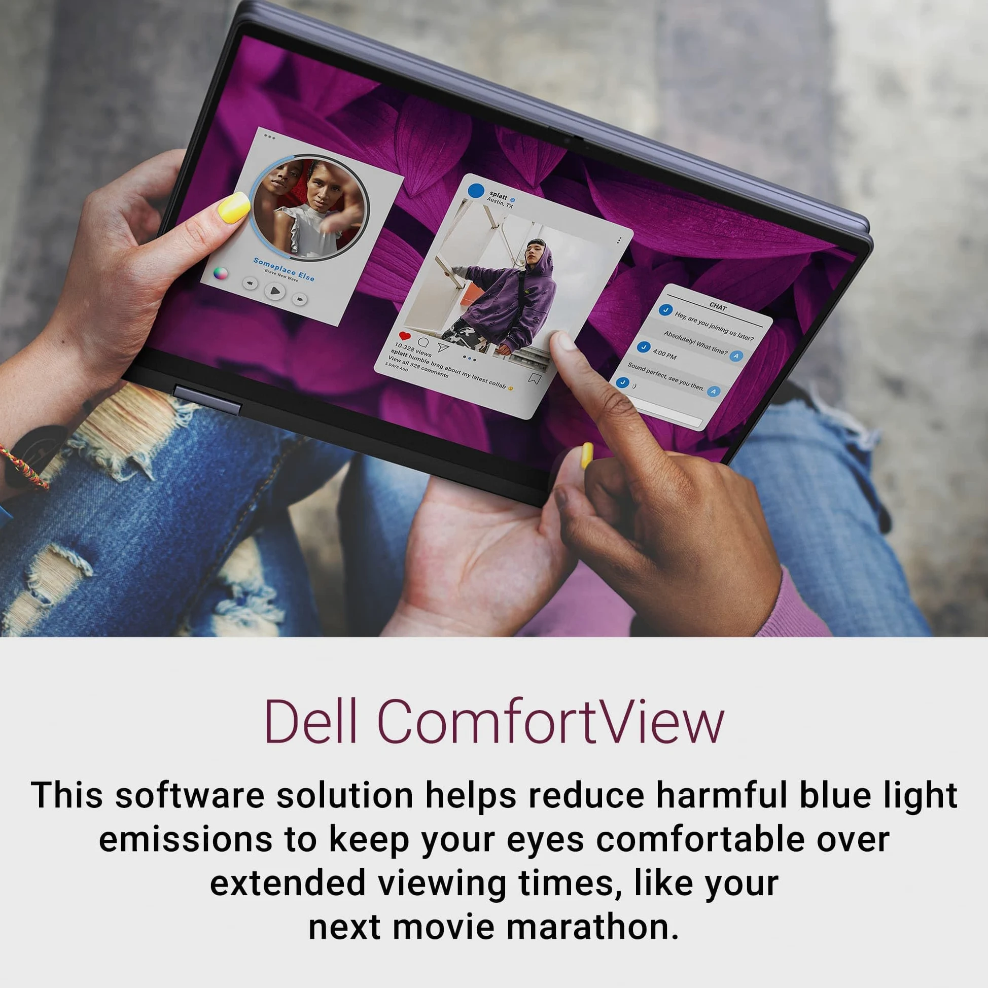 Dell Inspiron 14 7445 7440 2-in-1 Laptop, 14" FHD+ Touchscreen, AMD Ryzen 5 8640HS, 16GB DDR5 RAM, 512GB SSD, AI Copilot per creatori, designer e studenti, tastiera retroilluminata, Windows 11 Pro