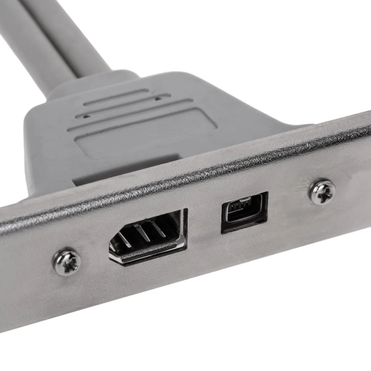BeMatik - Piatto 400 IEEE 1394 FireWire a 4 Pin e 6 Pin Femmina