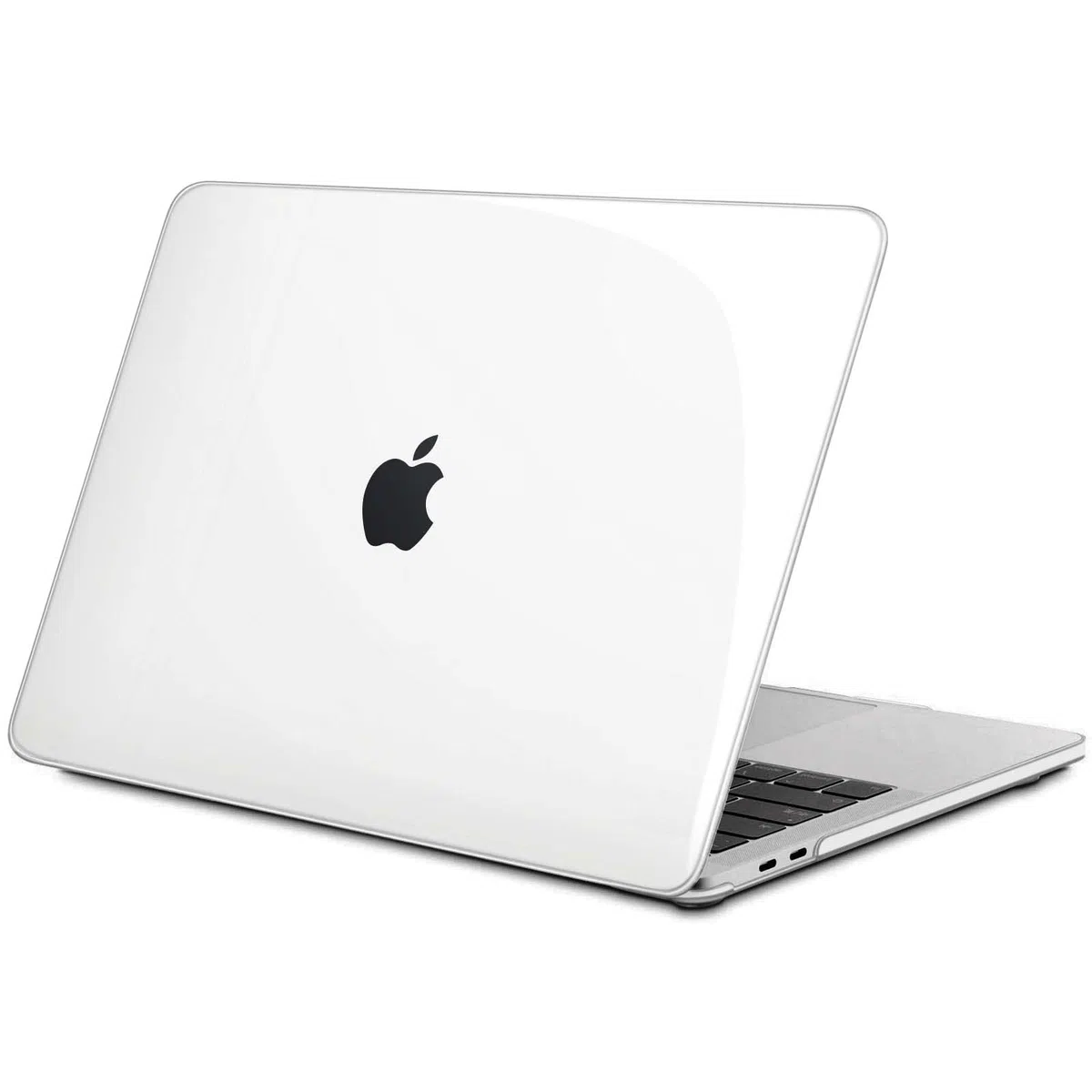 TECOOL Cover compatibile con MacBook Pro 16 Pollici 2020 2019 (A2141) con Touch Bar, Custodia Rigida Protettiva Sottile in Plastica Superficie Liscia, Cristallo Trasparente