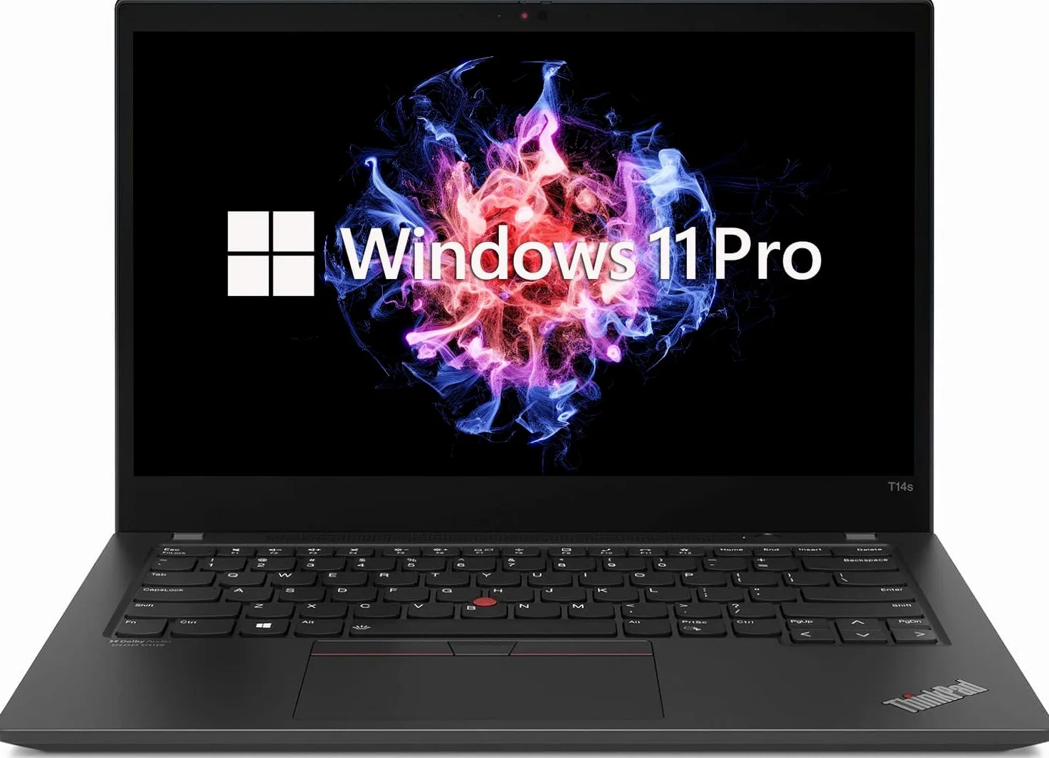 Lenovo ThinkPad T14s Gen 2 Business Laptop, Display da 14" FHD (1920x1080), Processore Intel Core i5-1145G7, RAM 16GB, Storage 512GB SSD, Tastiera QWERTY, Windows 11 Pro (Ricondizionato)