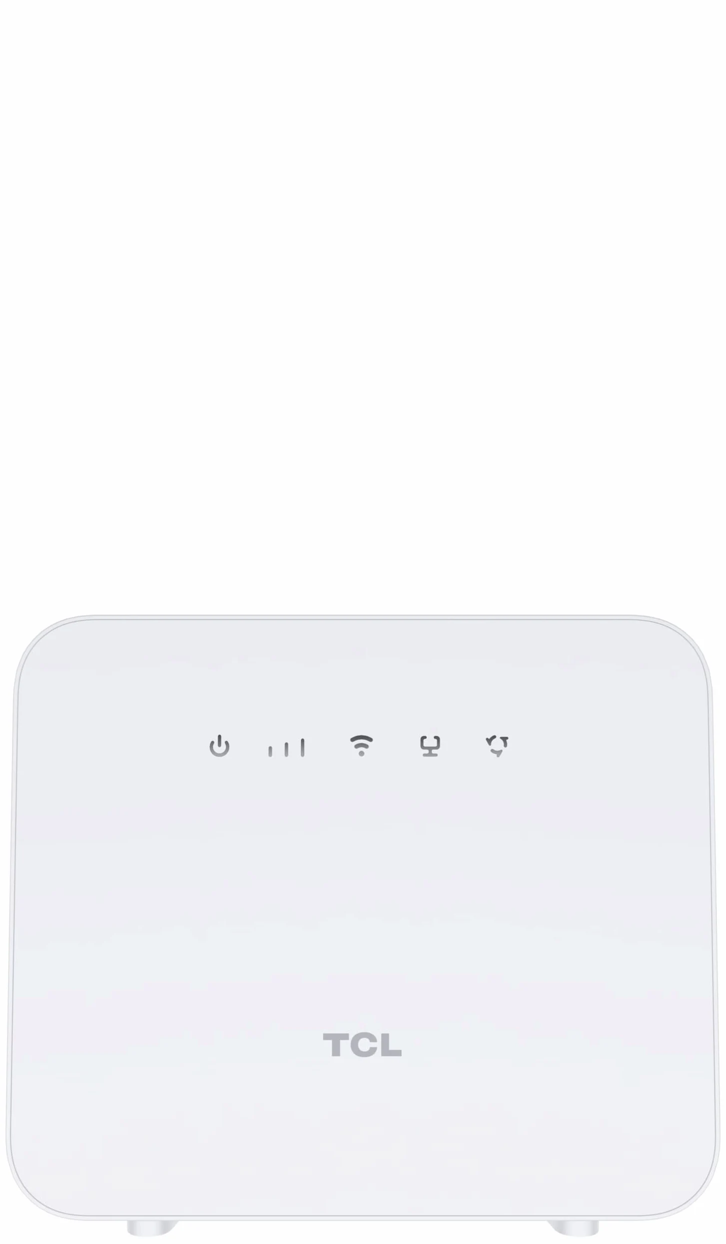 TCL LinkHub - HH42CV2 Home Station Router 4G, LTE (CAT.4), supporto scheda SIM, WiFi, Hotspot fino a 32 Utenti, White [Italia]