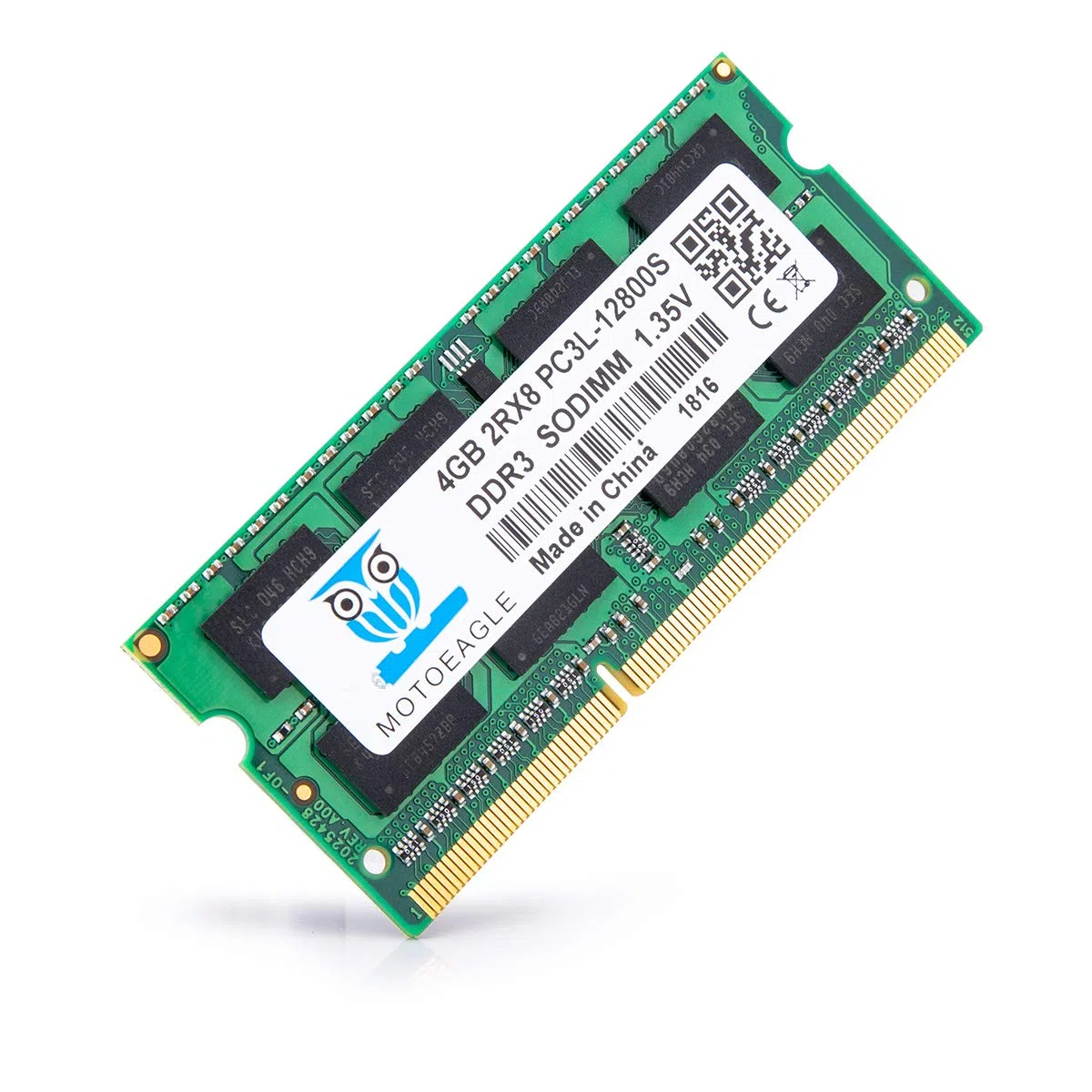 4GB DDR3 DDR3L 1600MHz SODIMM Ram 2Rx8 PC3 PC3L 12800S Non-ECC 1.35V CL11 204-Pin Memoria Laptop