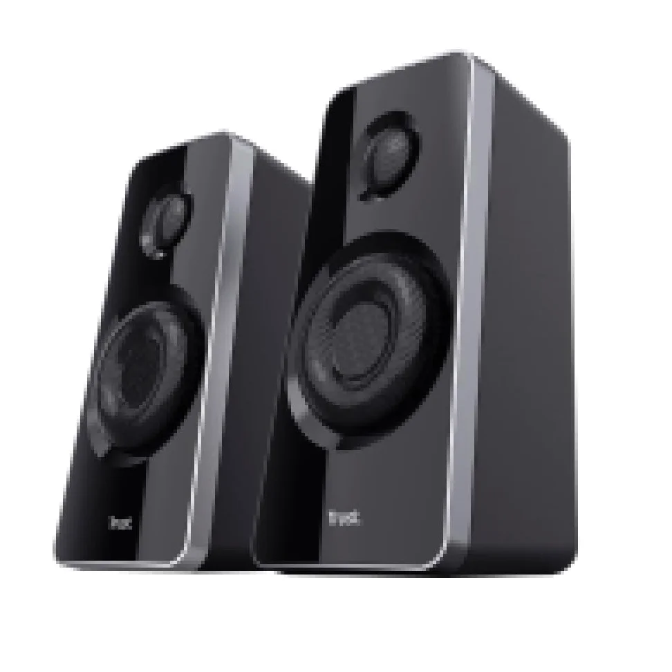Trust Tytan Set Altoparlanti 2.1 Con Subwoofer, Risparmio Energia, Standard, Nero | Risparmio Energia