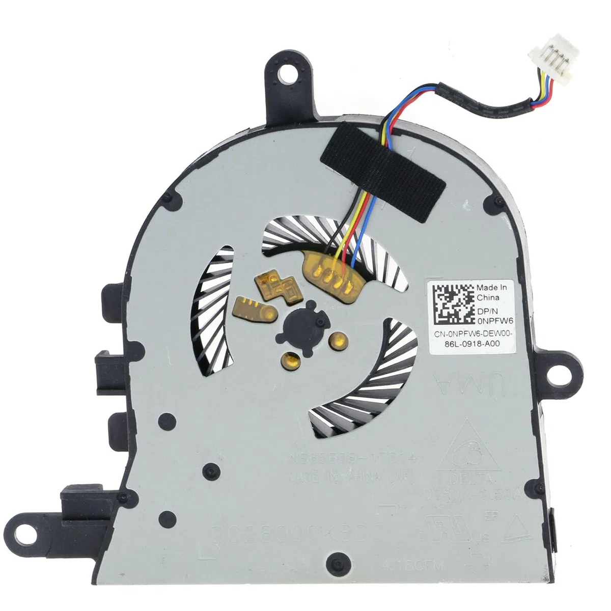 Ventola di raffreddamento CPU per Dell Latitude 3590 E3590 Inspiron 15 5570 5575 0FX0M0 0NPFW6