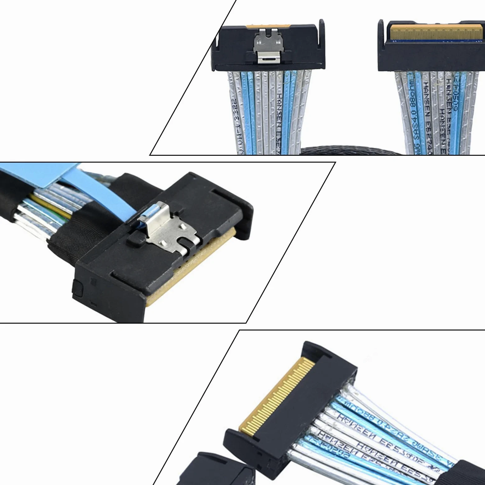 8i 74P A 2xSFF 8654 4I Interfacce Cavo Ad Alta Velocità Trasferimento Dati Server Cavo Accessori Per Computer 50/70cm