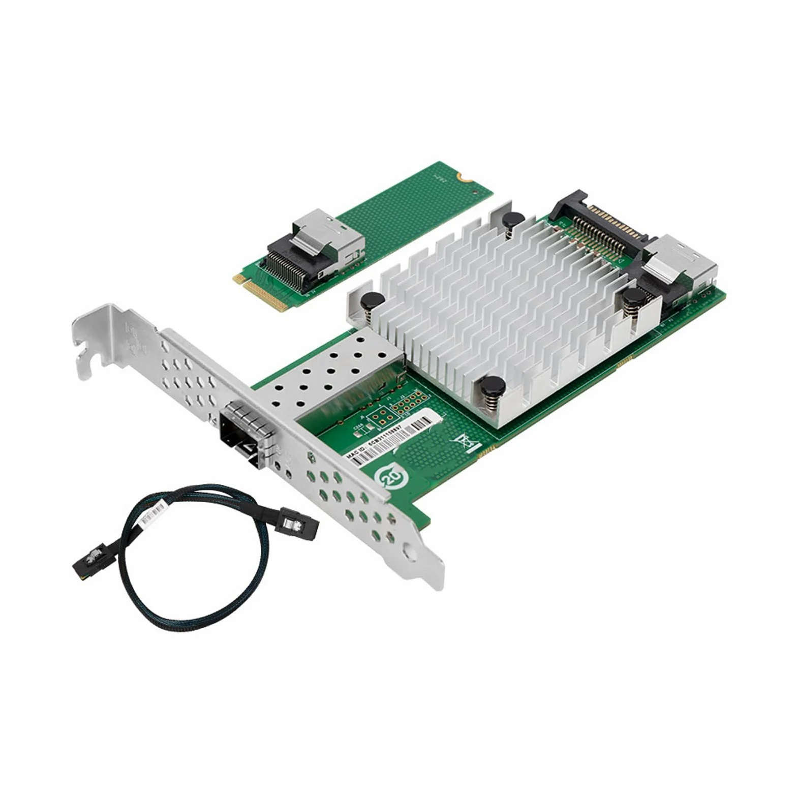Scheda di rete in fibra 10G SFP+82599 Chip Adattatore Ethernet 10G per Server Workstation Server Hardware Scheda di rete Facile integrazione