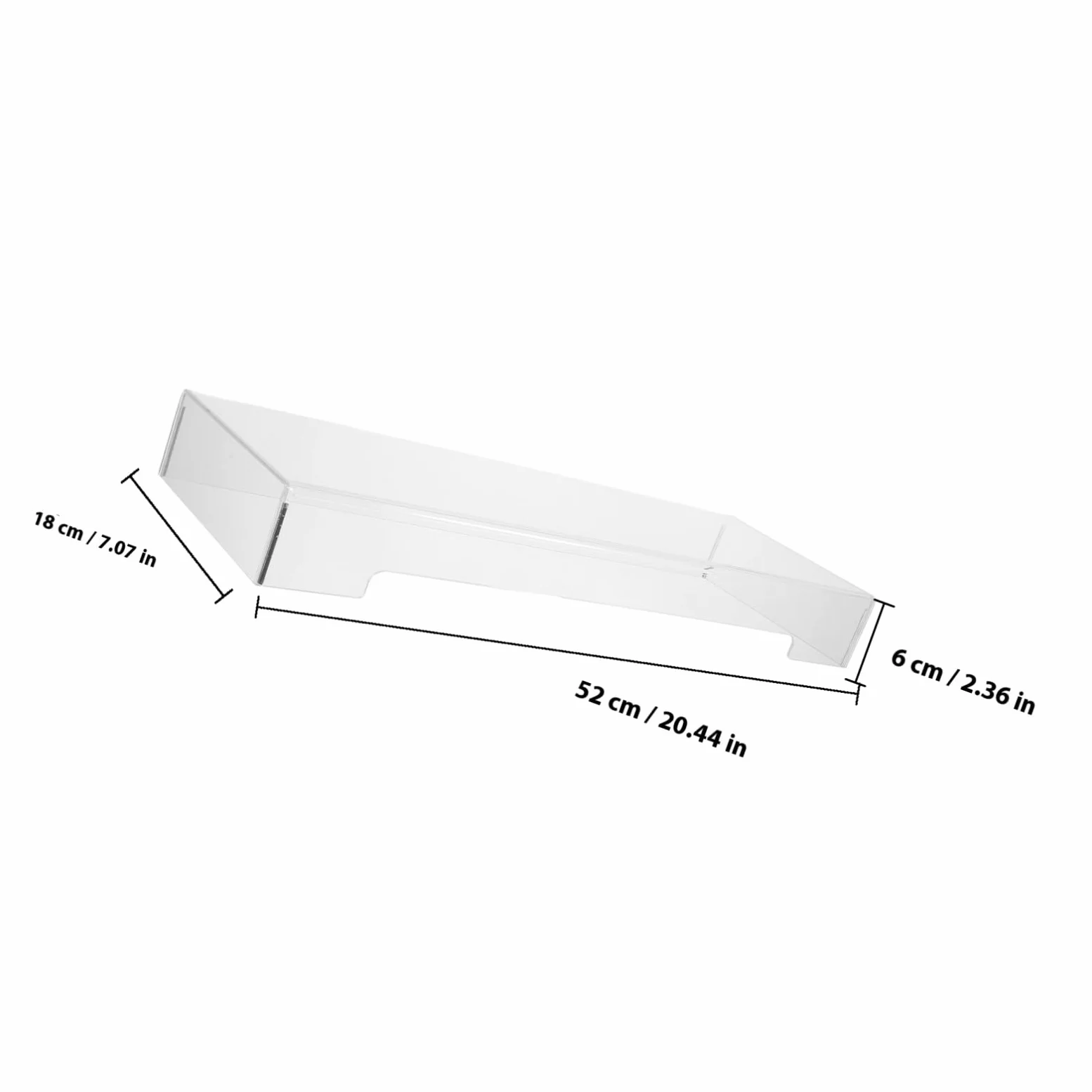 Copertura Protettiva per Tastiera in Acrilico Trasparente, Protezione Antipolvere per Tastiera da Gioco Extra Large 520x180x60mm, Accessorio per Computer Desktop e Notebook